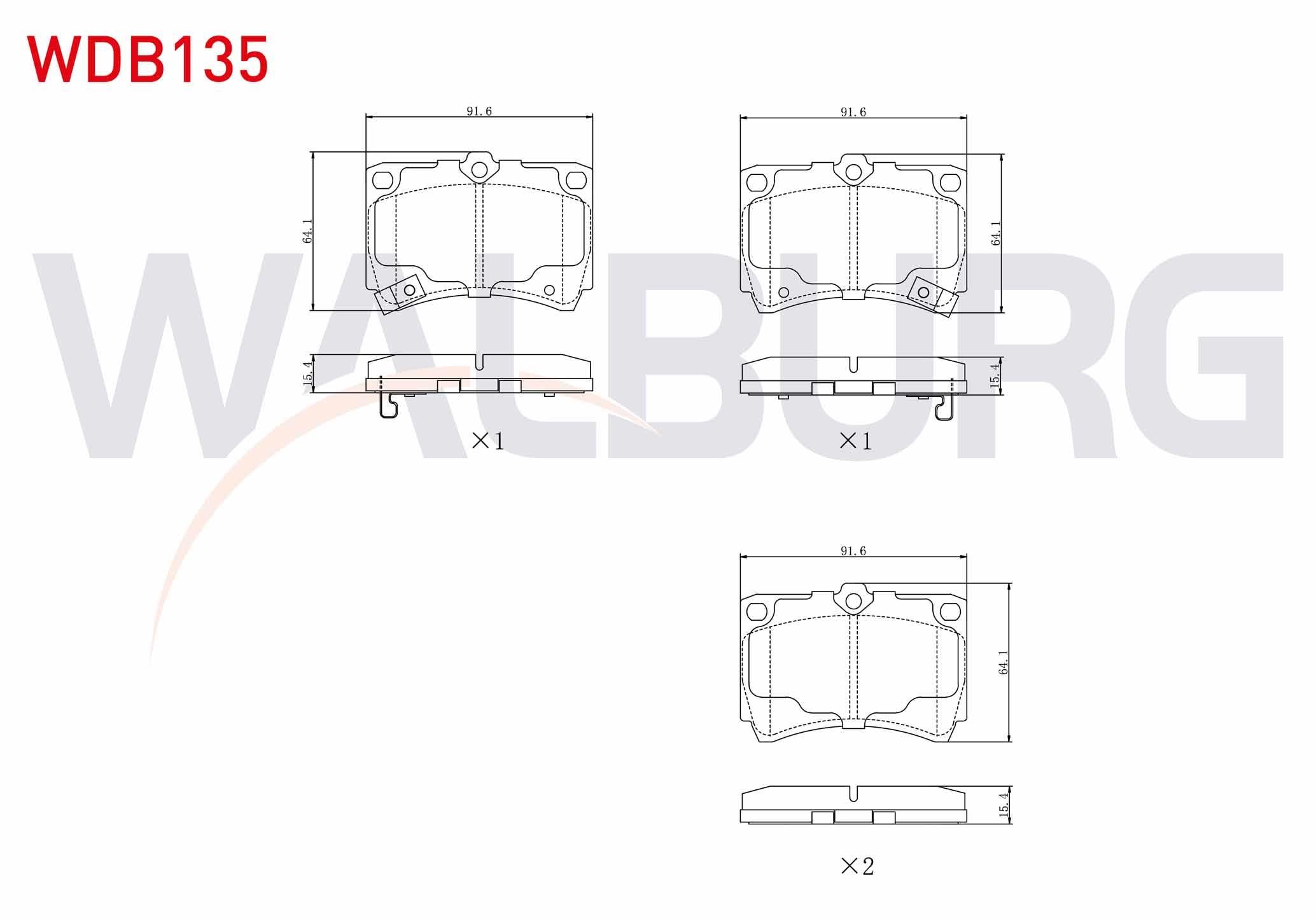 FREN BALATA ON IKAZLI MAZDA 323 III (BF) 1.4 1985-1991 / 1.6 1985-1991/ 323 IV (BG) 1.6i 1989-1994/ 323 V (BA) 1.3i 16v 1994-1998/ 323 V (BA) 1.5i 16v 1994-1998