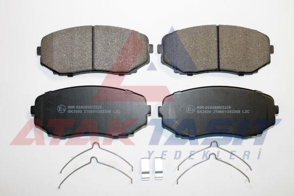 FREN BALATA ON IKAZLI MITSUBISHI L 200 TRITON (KJ_, KK_, KL_) 2.2 DI-D 2019- / MAZDA CX-7 (ER) 2.3 MZR 2007-/ CX-9 (TB) 3.7 2007-