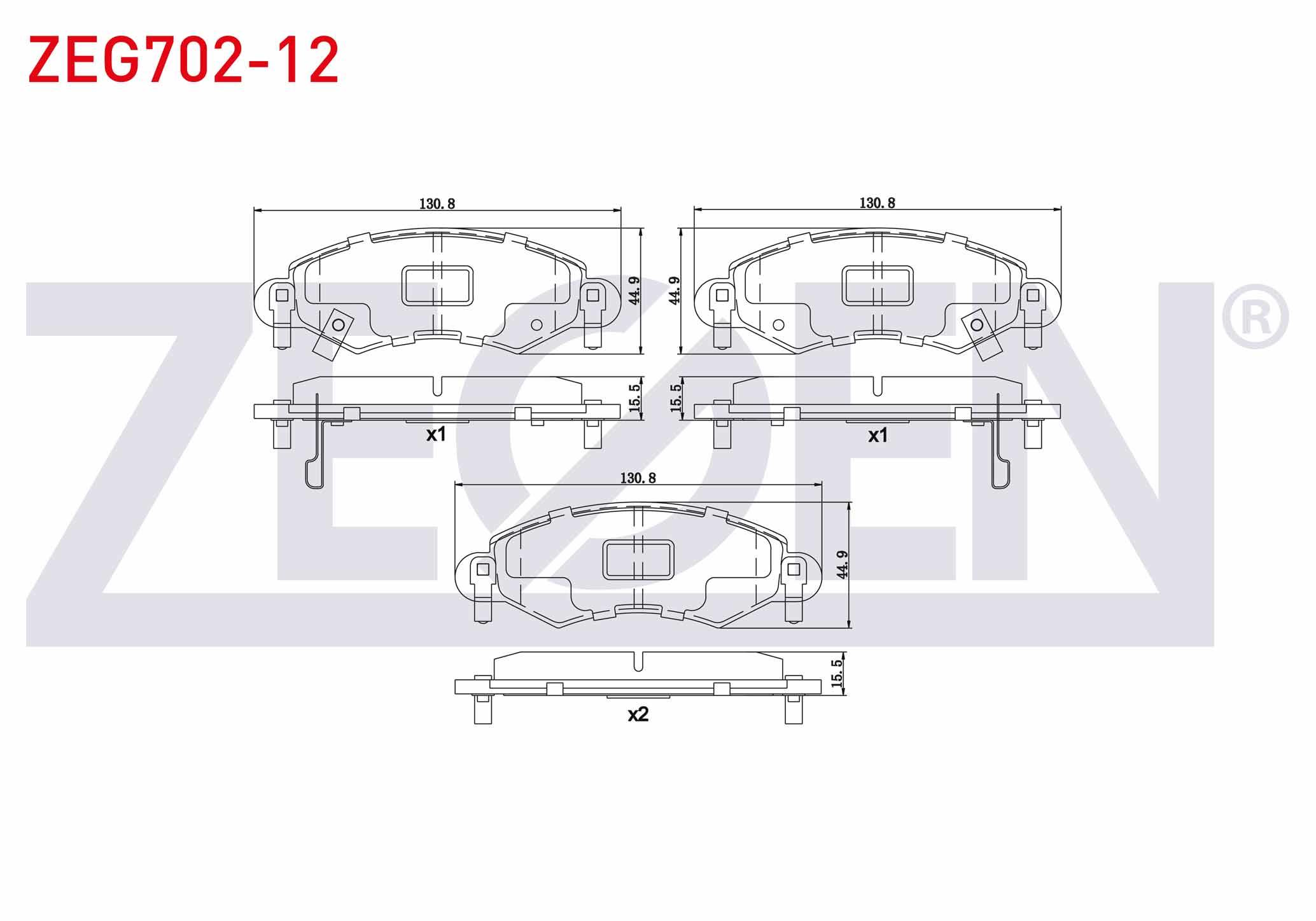 FREN BALATA ON IKAZLI OPEL AGILA A (H00) 1.0 12v 2000-2007 / AGILA A (H00) 1.2i 16v 2000-2007