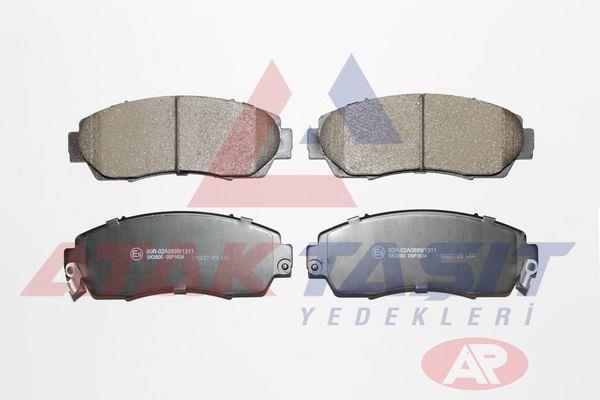 FREN BALATA ON IKAZLI TEL DELIKLI CHERY TIGGO 8 PRO 23- / HONDA CR-V III 2.0 I-VTEC 2006-2012 / HONDA CR-V III 2.2i CTDI 2006-2012 / HONDA CR-V V (RW_, RT_) 1.5i V-TEC 2016-