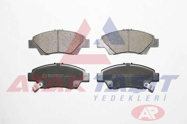 FREN BALATA ON IKAZLI TEL DELIKLI HONDA JAZZ III (GE) 1.4i 2008-2012 / JAZZ IV (GK) 1.3 2016-