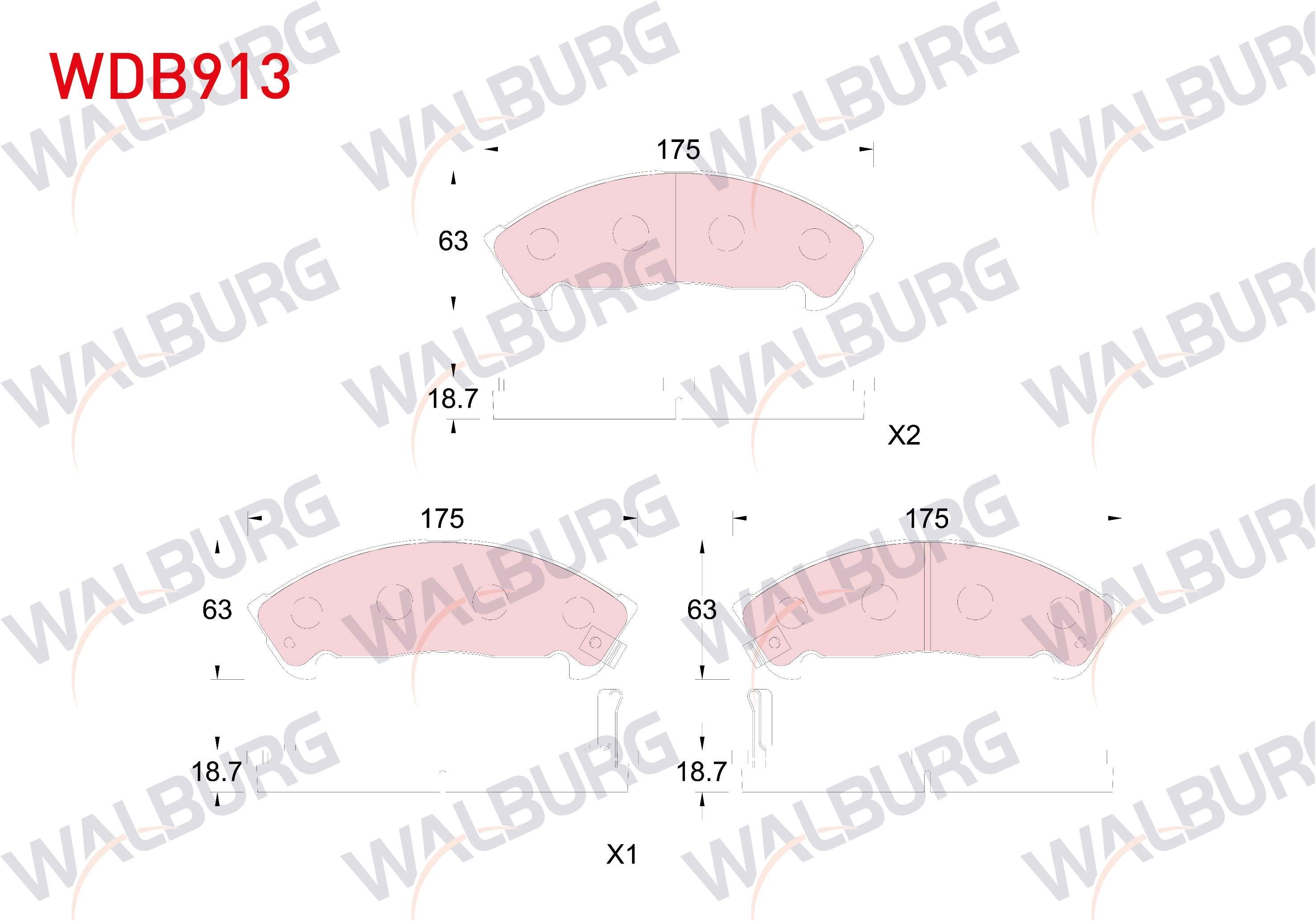 FREN BALATA ON ISUZU ELF 3.1 D 19.00mm 1993-2002
