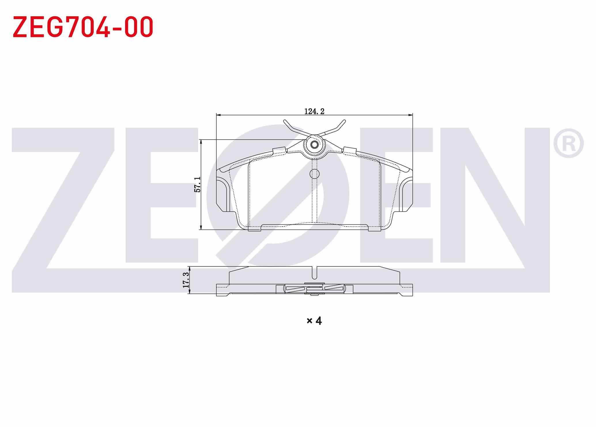 FREN BALATA ON NISSAN PRIMERA 1.6i 16v 1996-2001/ 1.8i 16v 1996-2001/ 2.0i 16v 1996-2001/ 2.0 TD 1996-2001/ ALMERA II 1.5 DCI 2000-2007/ 1.5i 16v 2000-2007/ 2.2 DI 2000-2007/ 1.8i 2000-2007