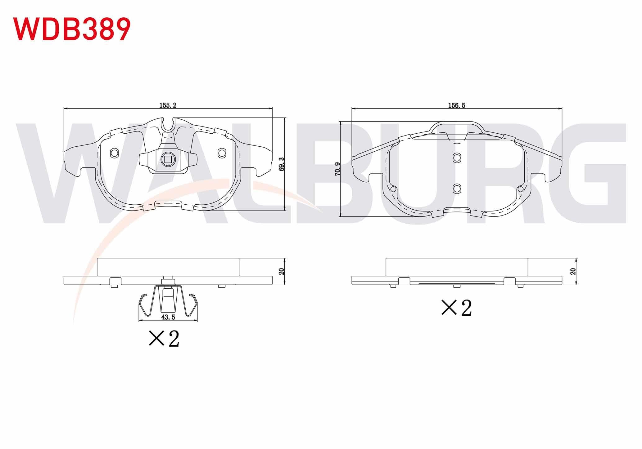 FREN BALATA ON OPEL VECTRA C 1.6 16v 2002-2008/ VECTRA C 1.9 CDTI 2002-2008/VECTRA C 2.0 DTI 2002-2008/ VECTRA C 2.2 16v 2002-2008/ SIGNUM 2.0 DTI 2003-