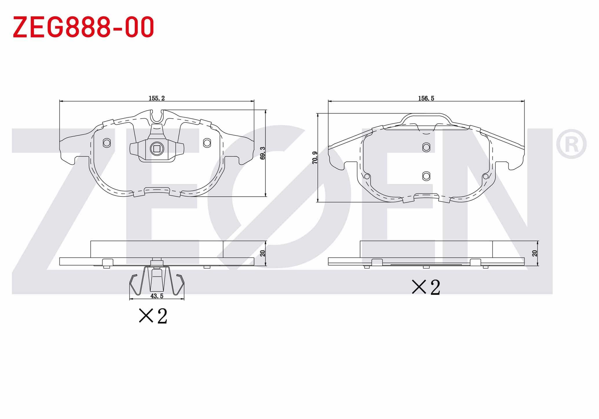 FREN BALATA ON OPEL VECTRA C 1.6 16v 2002-2008/ VECTRA C 1.9 CDTI 2002-2008/VECTRA C 2.0 DTI 2002-2008/ VECTRA C 2.2 16v 2002-2008/ SIGNUM 2.0 DTI 2003-