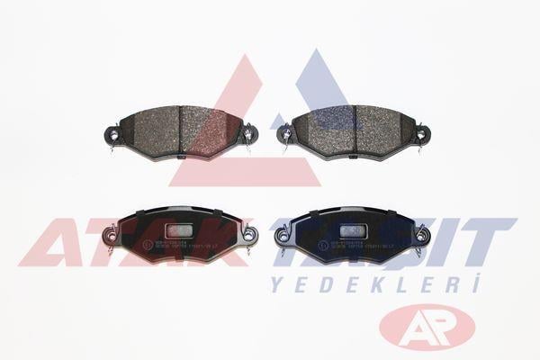 FREN BALATA ON PEUGEOT 206 (2A/C) 1.4 HDI 1998-2006 / 206 (2A/C) 1.6 HDI 1998-2006 / 306 (7B,N3,N5) 1.4i 1993-2002