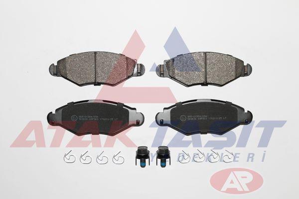 FREN BALATA ON PEUGEOT 206 (2A/C) 1.4i 16v 1998-2006 / 206 (2A/C) 1.4 HDI 1998-2006 / 206 (2A/C) 1.6i 16v 1998-2006