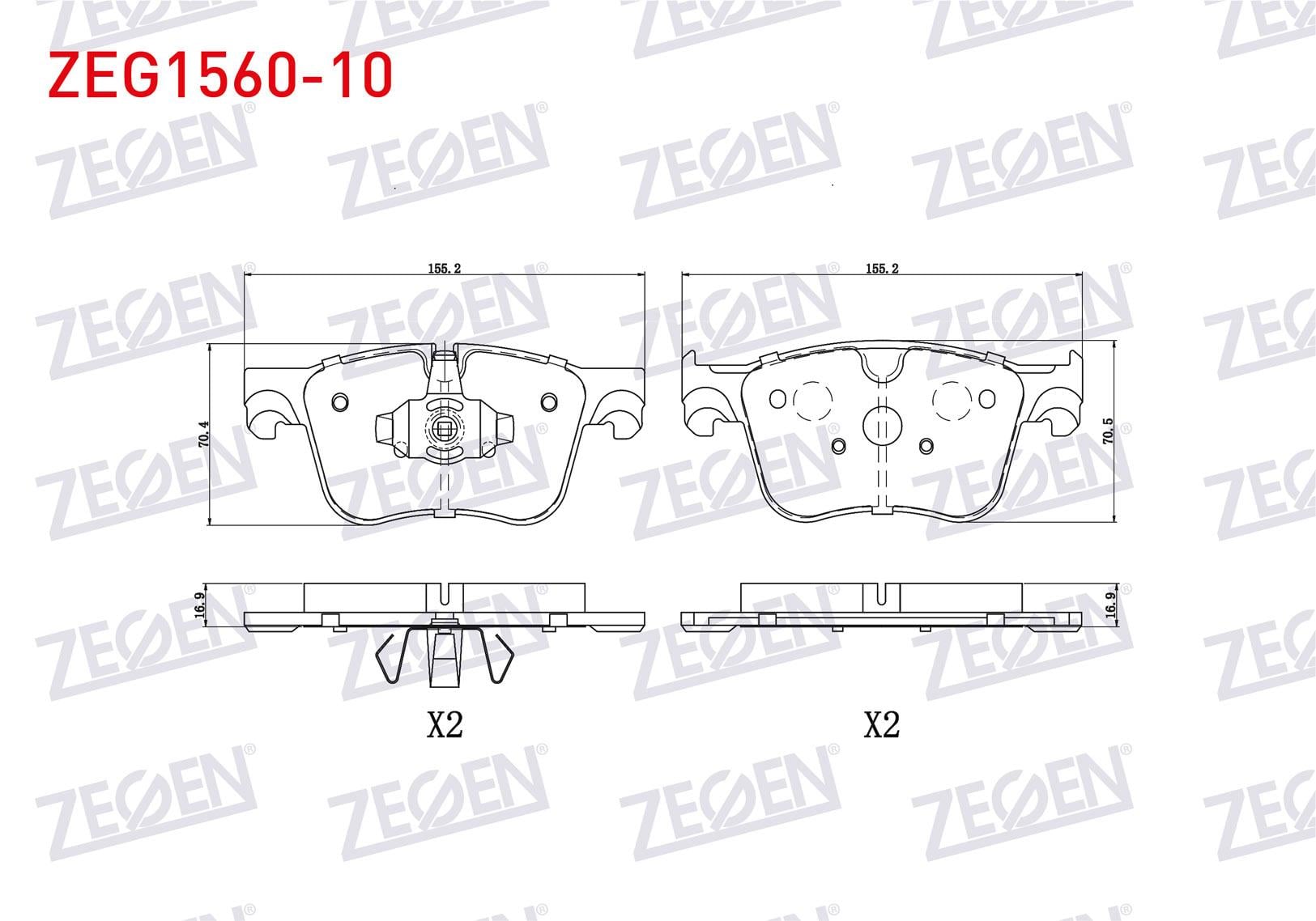 FREN BALATA ON PEUGEOT 3008 16-/ 508 II 18-/ 5008 II 16-/ PARTNER 18-/ RIFTER 19-/ TOYOTA PROACE 2019-/ CITROEN C4 PICASSO 13-/ BERLINGO 16-/ C5 AIRCR