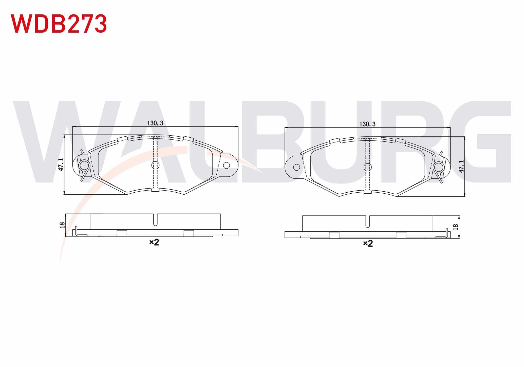 FREN BALATA ON RENAULT KANGOO (KC0/1) 1.5 DCI 1998-2008 / KANGOO (KC0/1) 1.9 D 1998-2008 / CITROEN XSARA (N1) 1.6 1997-2005