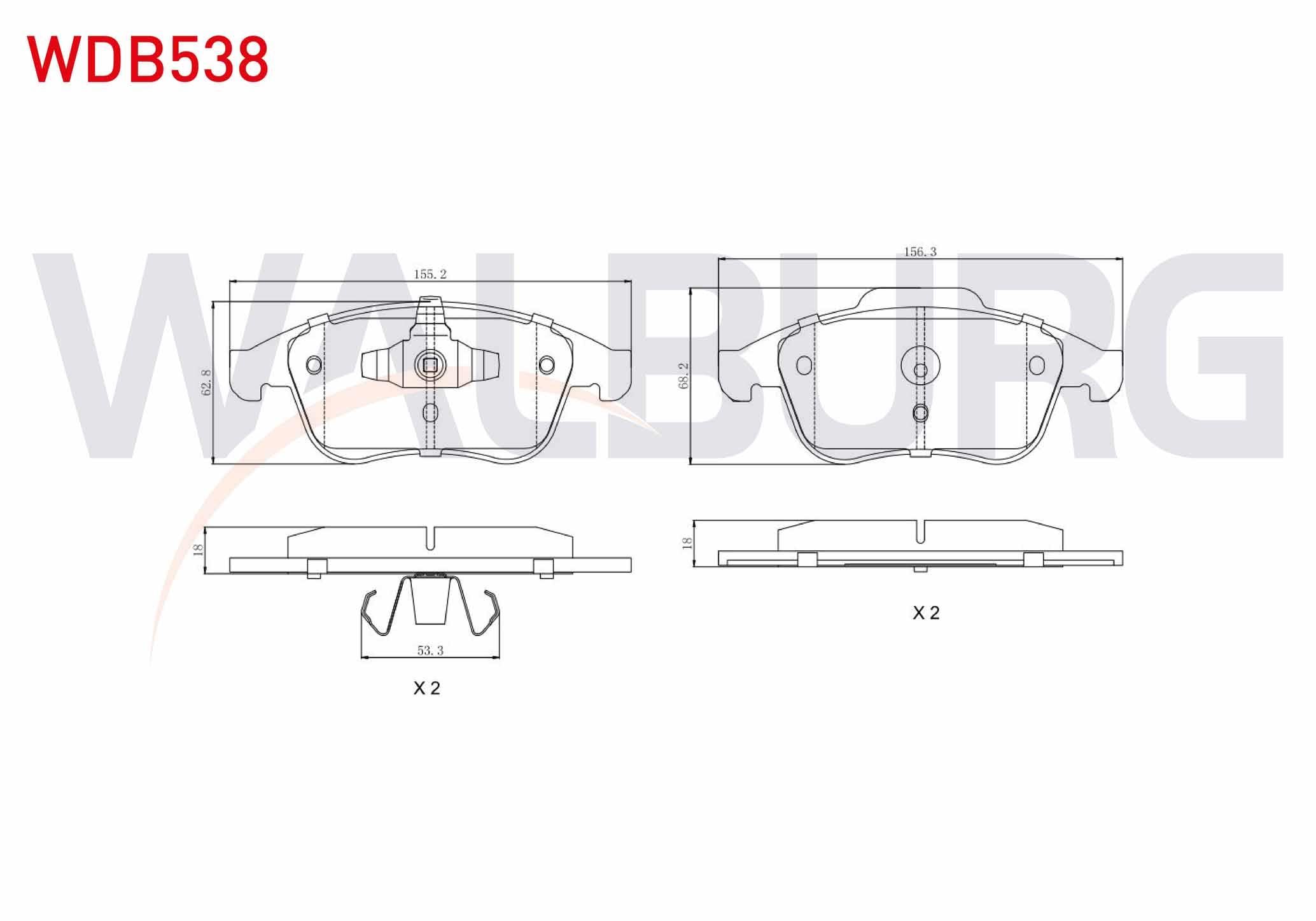 FREN BALATA ON RENAULT LAGUNA III (BT0/1) 2.0 DCI 2007-/ 2.0i 16v 2007- / MEGANE III 2.0 DCI 2008-2015/ LATITUDE 1.5 DCI 2011-/ 2.0 DCI 2011-/ SCÉNIC III 1.6i 16v 2009-/ 1.5 DCI 2009-