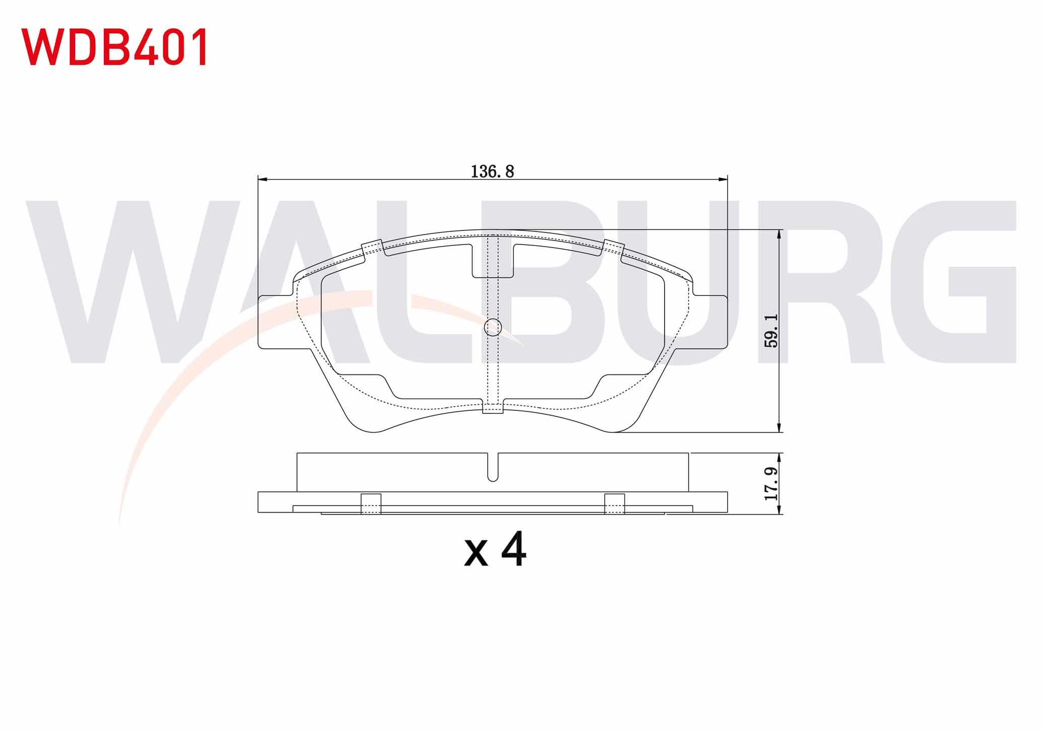FREN BALATA ON RENAULT MEGANE II (BM0/1,CM0/1) 1.5 DCI 2002-2008 / MEGANE II 1.6i 16v 2002-2008 / SCENIC II (JM0/1) 1.5 DCI 2003-2009 / SCENIC II 1.6i 16v 2003-2009