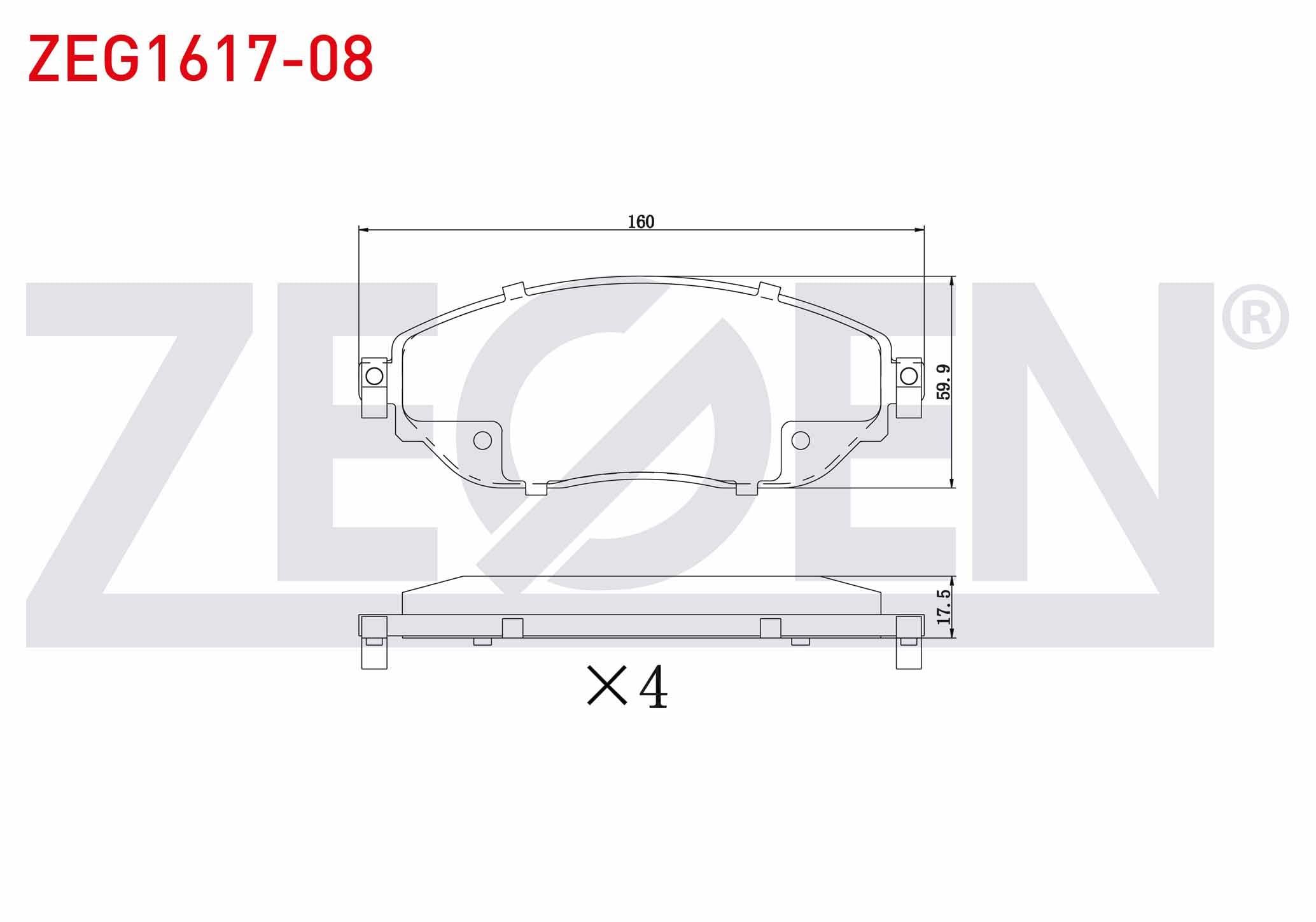 FREN BALATA ON RENAULT TRAFIC III 1.6 DCI 2014- / OPEL VIVARO (X83) 1.6 CDTI 2015-