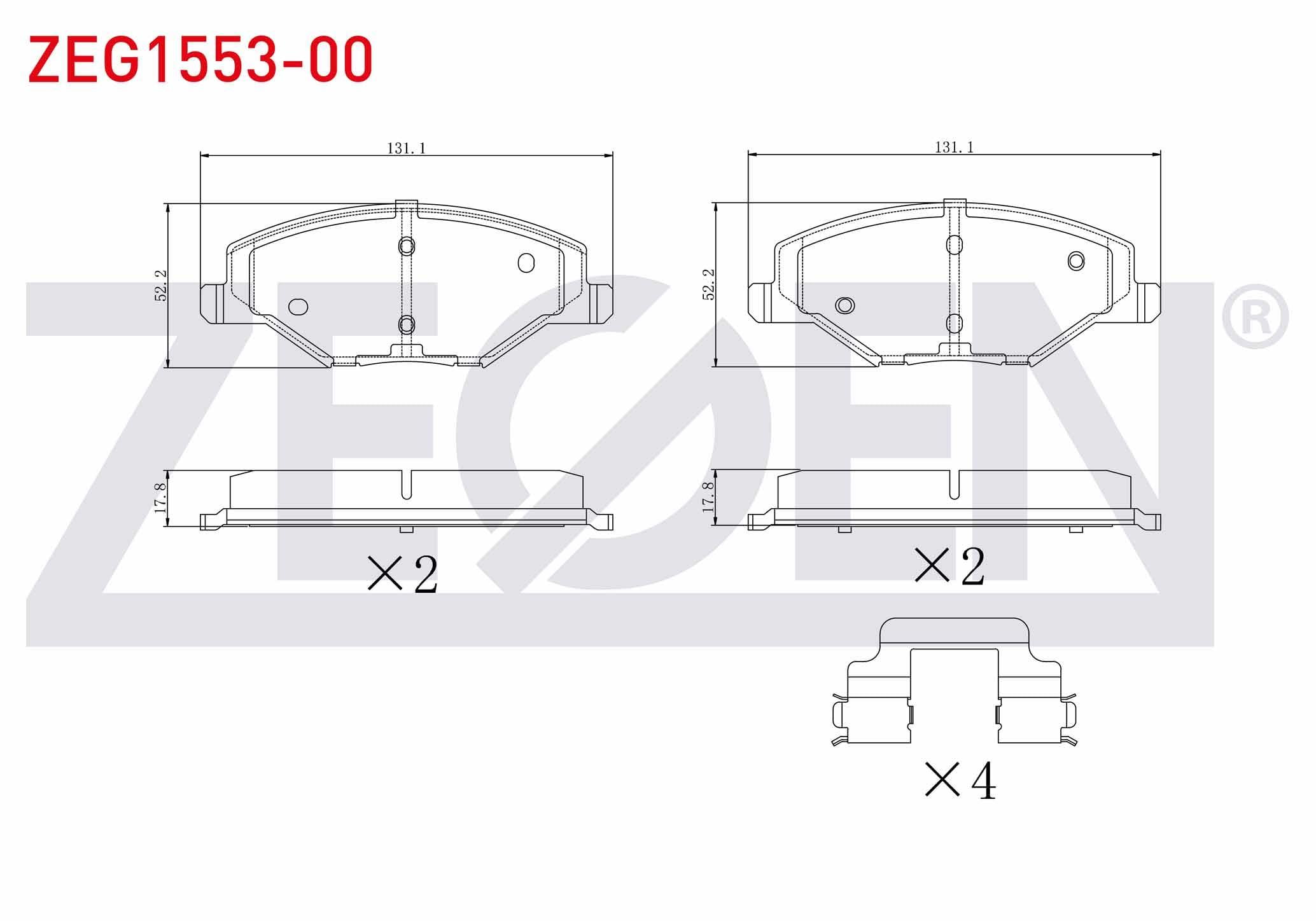 FREN BALATA ON SKODA FABIA II 1.2 2006-2015 / 1.2 TSI 2006-2015 / 1.4 2006-2015 / 1.6 2006-2015