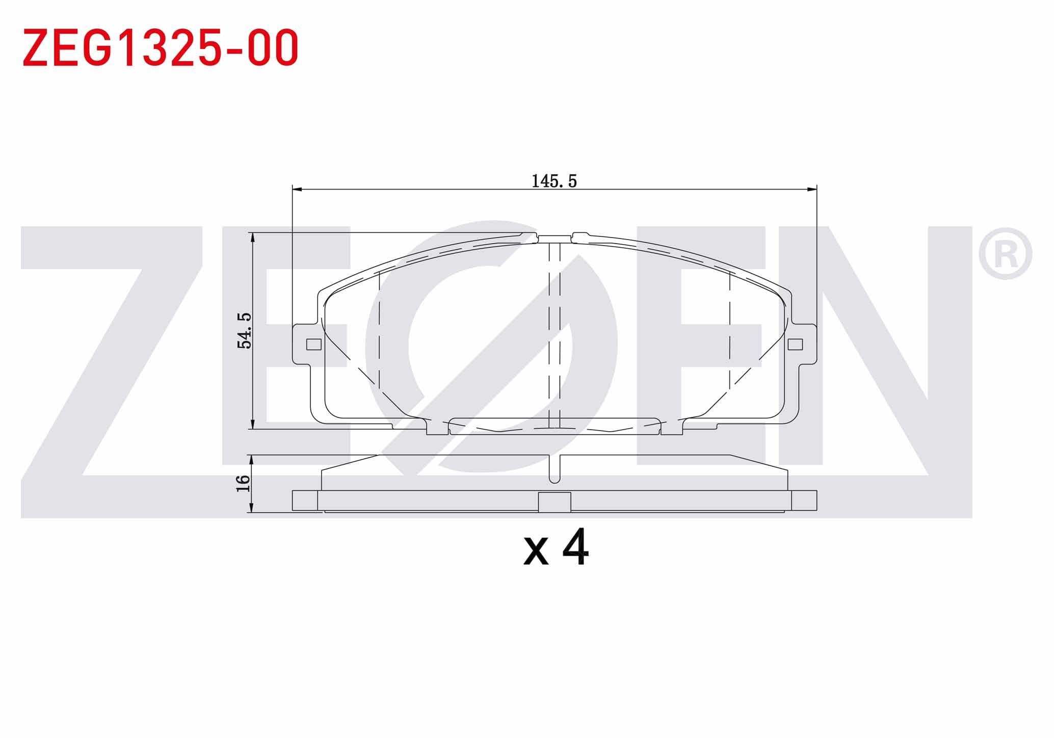 FREN BALATA ON TOYOTA HI-ACE IV (_H1_,_H2_) 2.4 TD 1996-2006 / HI-ACE IV (_H1_,_H2_) 2.5 D-4D 1996-2006