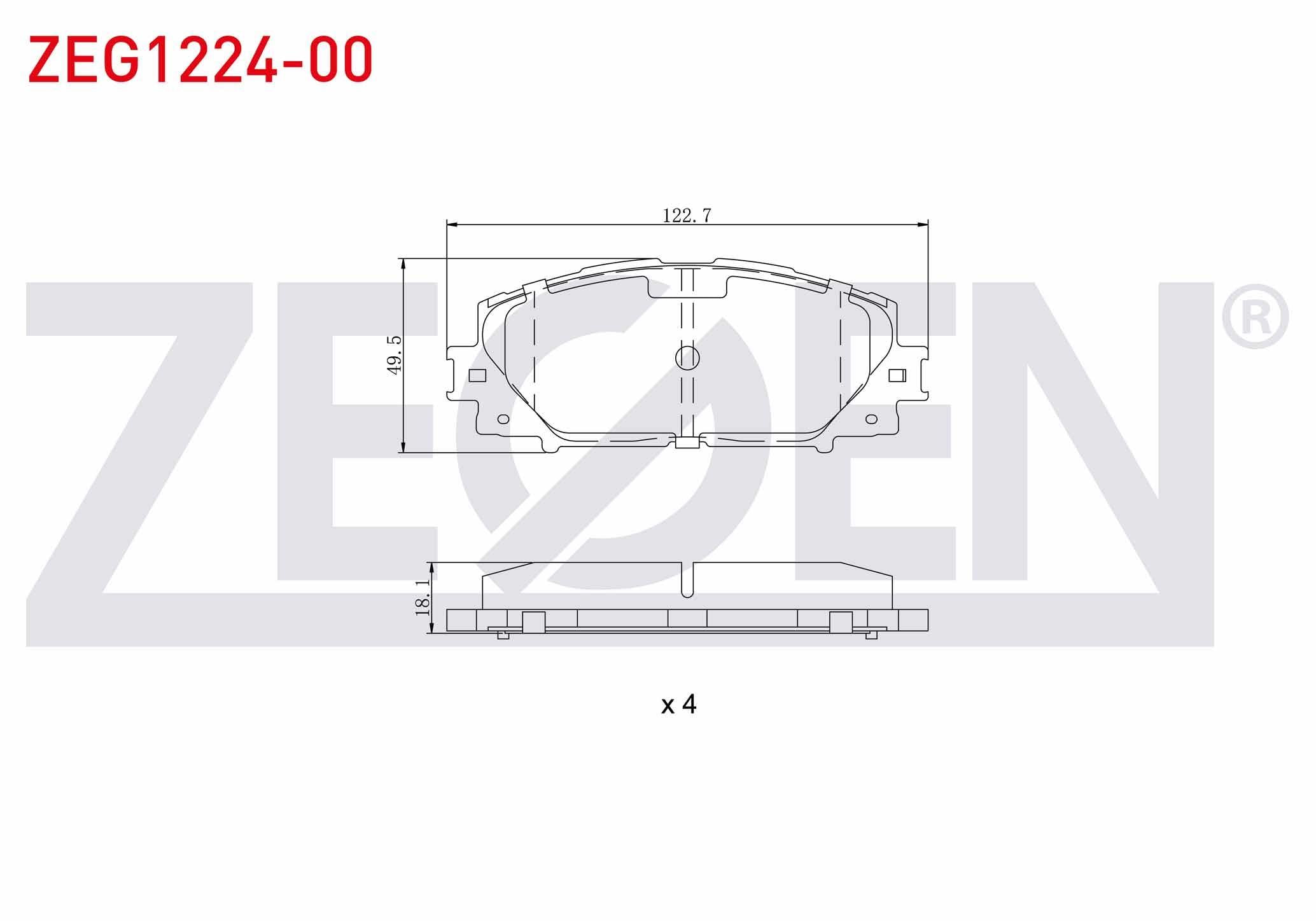 FREN BALATA ON TOYOTA YARIS (P9) 1.0 VVT-I 2006-2010 / YARIS (P9) 1.33 VVT-I 2006-2010