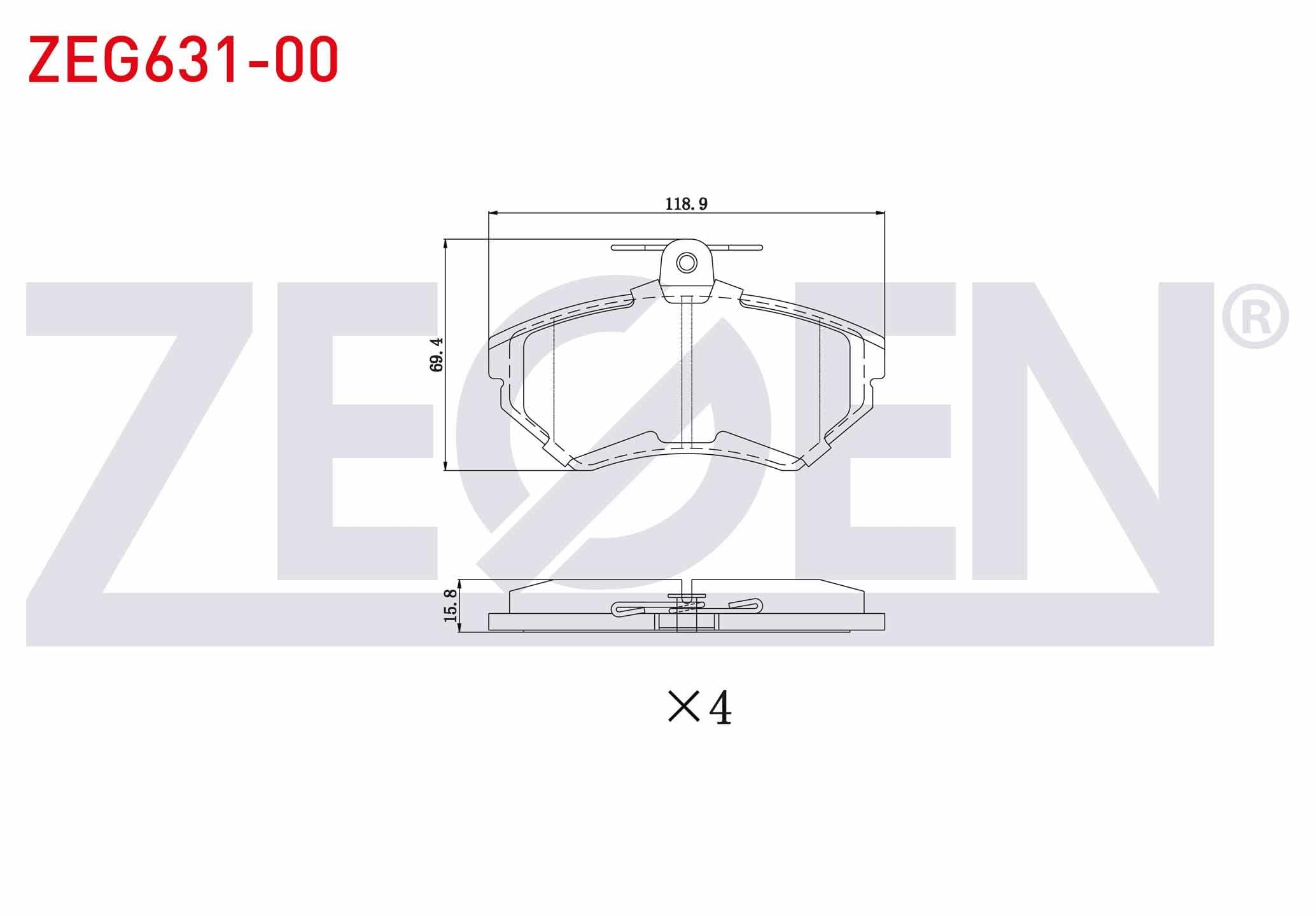 FREN BALATA ON VW GOLF IV 1.8 1997-2005/ GOLF III 1.6i 1991-1999/ GOLF III 1.4i 1991-1999/ PASSAT 1.9 TDI 1988-1997/ POLO 1.4 1995-2001/ CORDOBA 1.4 TDI 1999-2002/ IBIZA II (6K1) 1.9 TDI 1993-2002