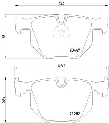 FREN BALATASI ARKA 730D-730-735 E65