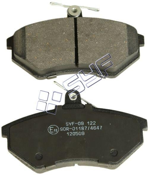 FREN BALATASI ÖN  POLO CLASSIC 1.6 (95-01), CADDY 2 1.4-1.9D (95-04), SEAT CORDOBA 1.4, 1.6 1.9TDI (99-02) / IBIZA 1.4 1.6 (96-99), GOLF 3 1.4 3576981
