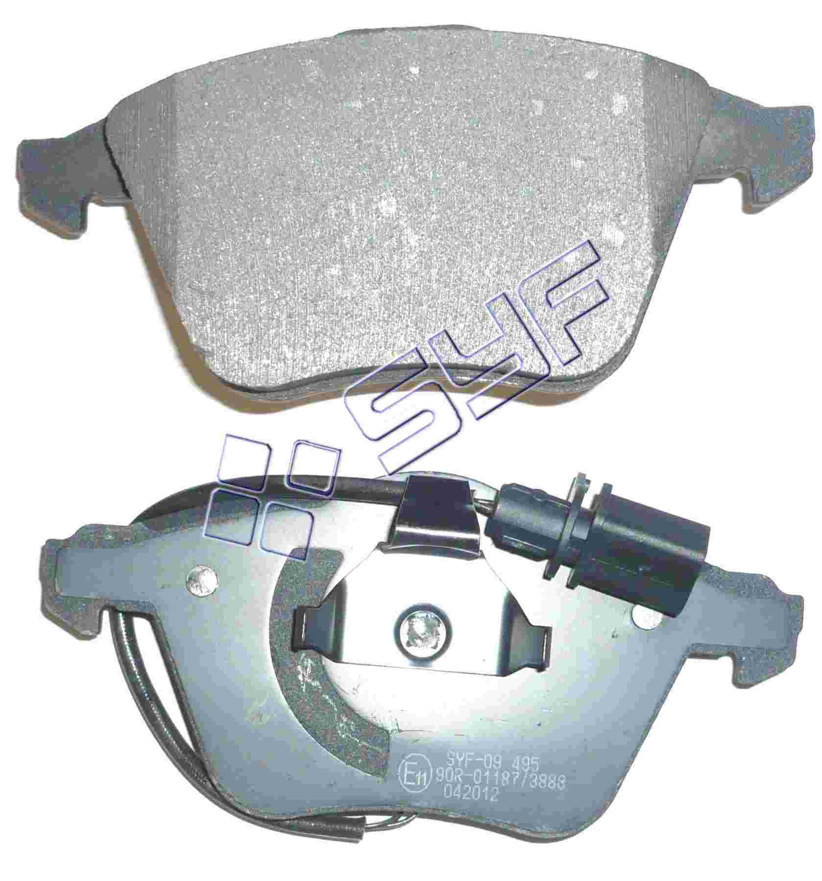 FREN BALATASI ÖN AUDI A4 (8EC) 1.8T 2004>/-A4 2.0TFSI 2004> / A4 2.5TDI 2004-2006 / A4 2.7 TDI 2006> / A6 (4F2) 2.0TDI 2004> / A6 2.4 2004-2008/ A6 2.