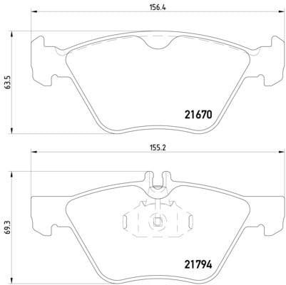 FREN BALATASI ÖN KOMP 210