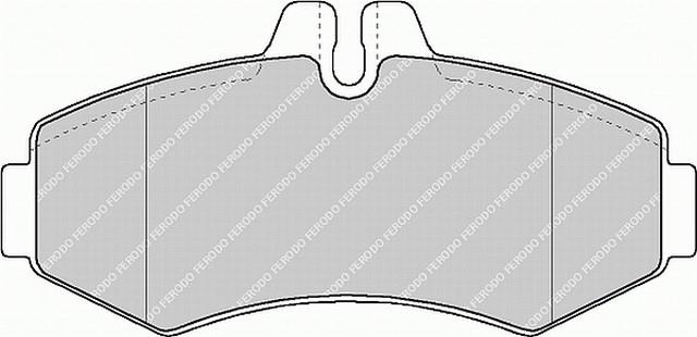 FREN BALATASI ÖN MB_W638 VİTO-W903-904 SPRİNTER 20,60mm (23022)