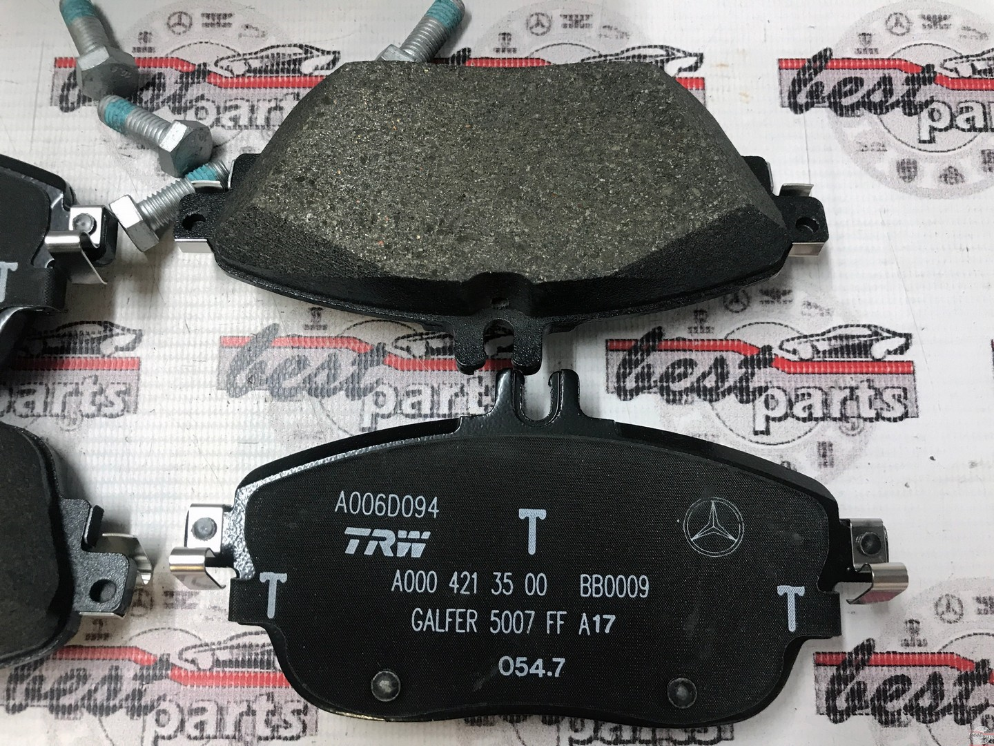FREN BALATASI ÖN SPOR TİP 117-156-176-246