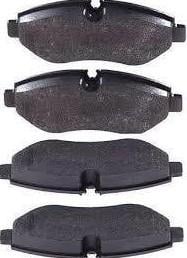 FREN BALATASI ÖN SPRINTER CRAFTER 906/907 JUMBO TEKER ÇİFT TEKER 2006> CRAFTER 2006> 2E0698151A A9064210300 A0044208220 2E0698151C