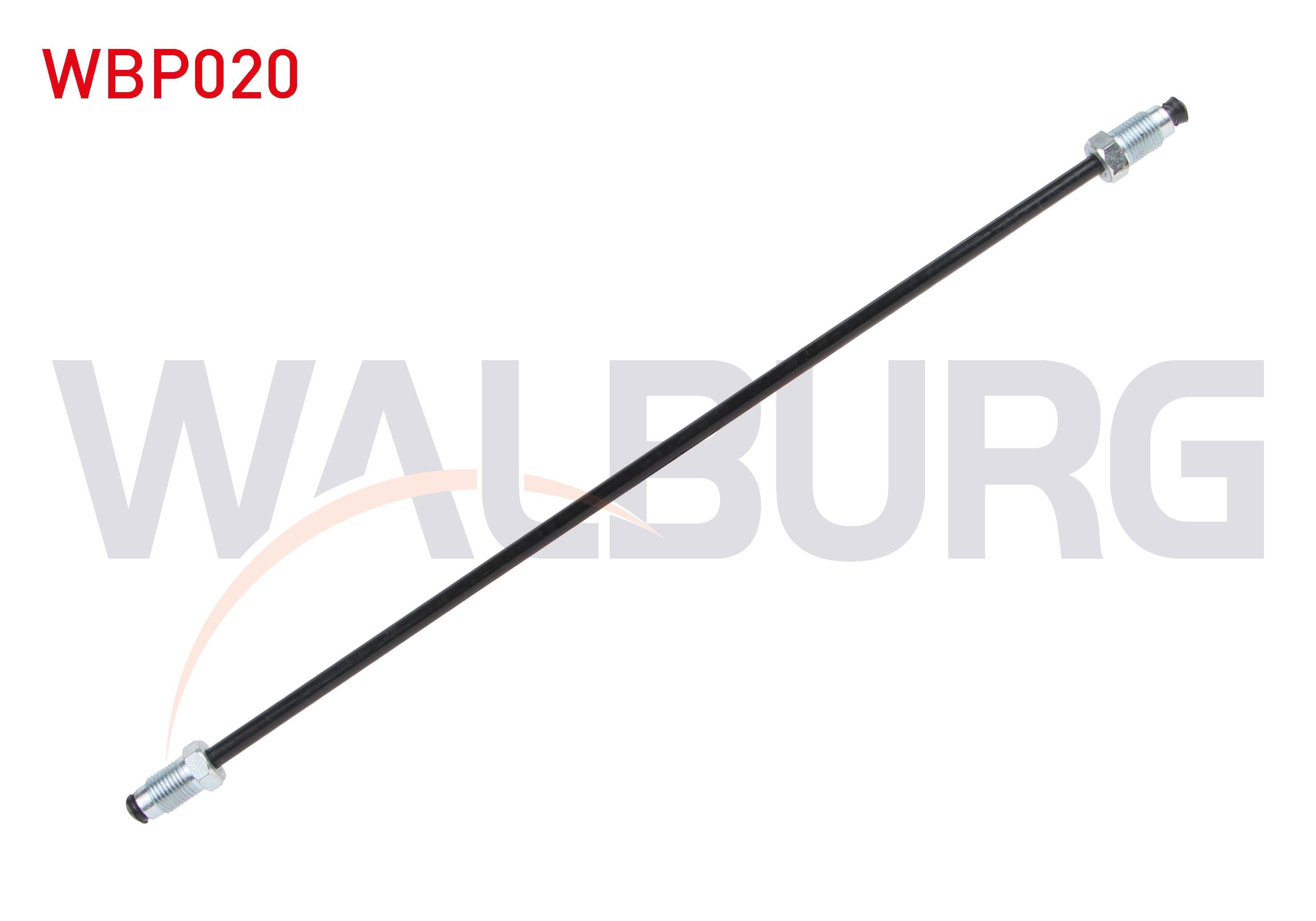 FREN BORUSU ARKA SOL (REGULATOR LASTIK ARASI) 60 cm TEMPRA-TIPO