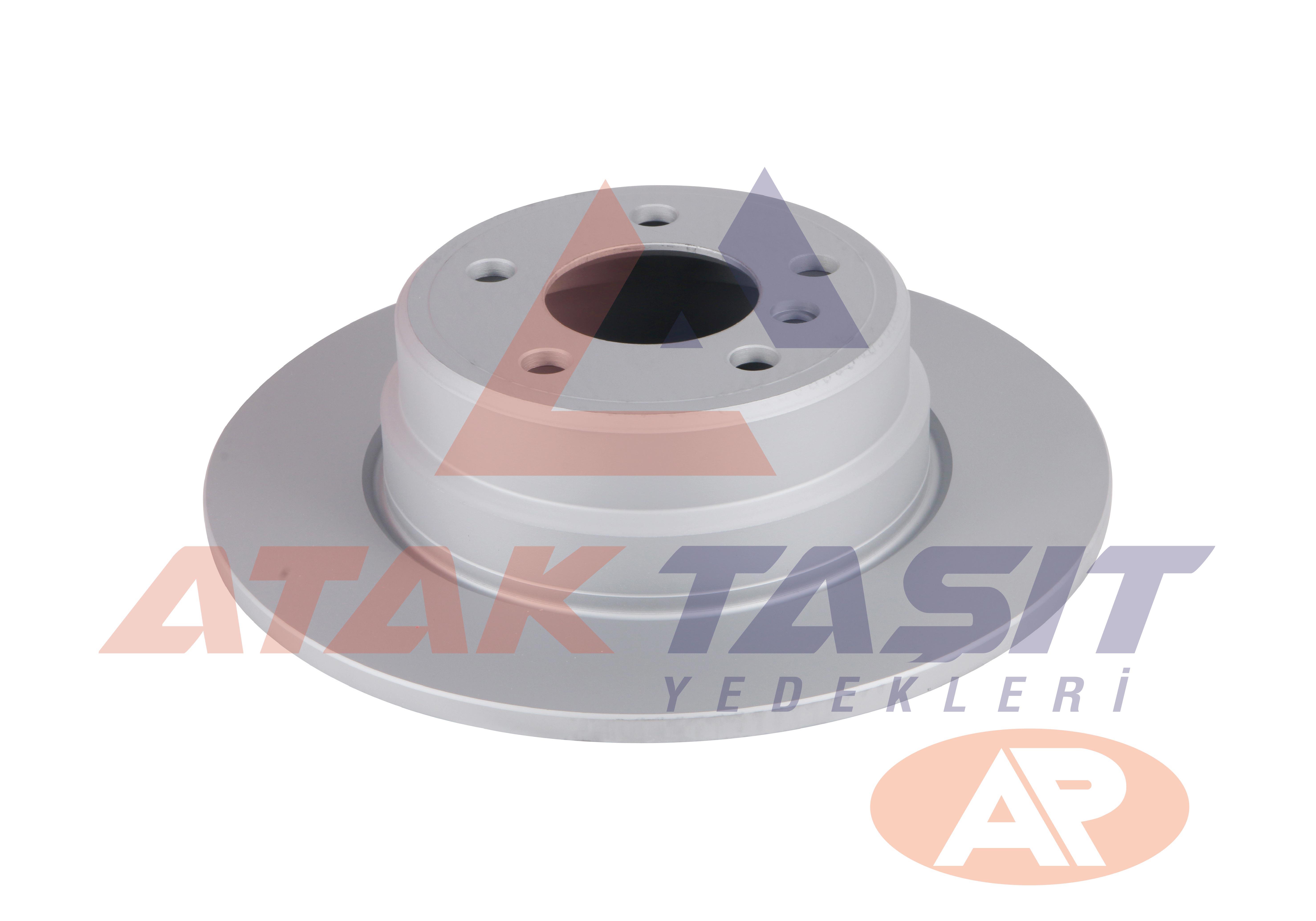FREN DISKI ARKA DUZ KAPLAMALI BMW X5 (E53) 3.0 D 5 BIJON 324X12X75X80 2000-2007