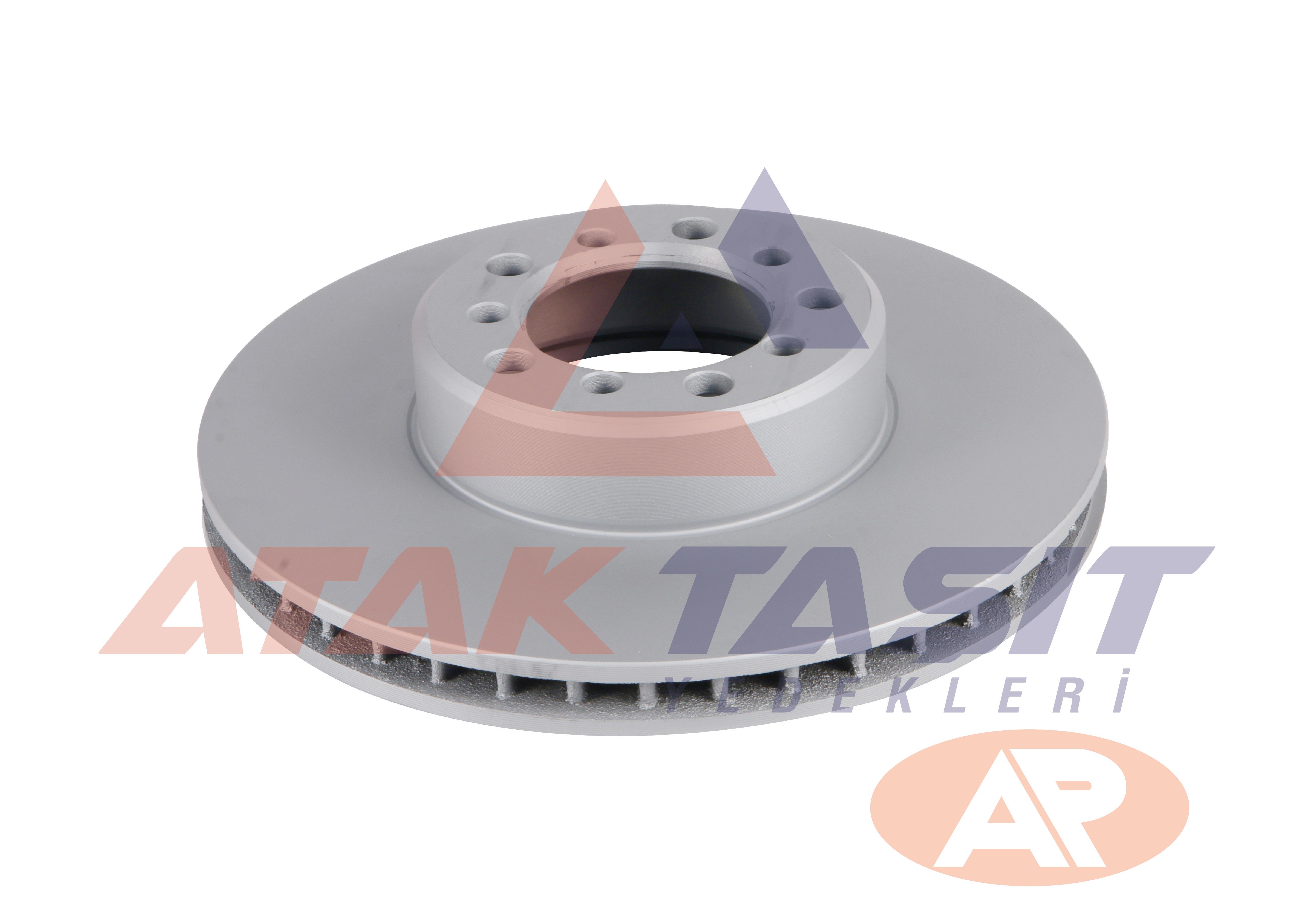 FREN DISKI ON HAVALI KAPLAMALI MERCEDES S SERISI (W126) 260 SE 5 BIJON 300X28X80X68 1979-1991
