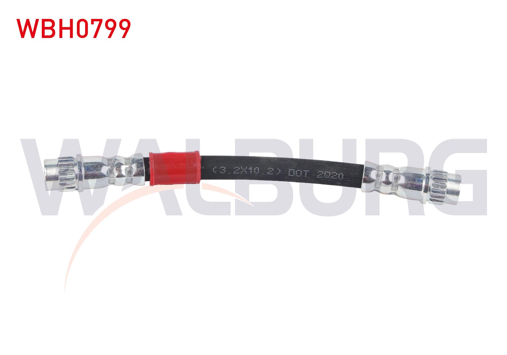 FREN HORTUMU ARKA DIS SOL-SAG 125mm RENAULT MEGANE IV 1.5 DCI - 1.6i - 1.2 TCE 2016- / TALISMAN 1.6 DCI 2015- / SCENIC IV 1.6 DCI 2015-