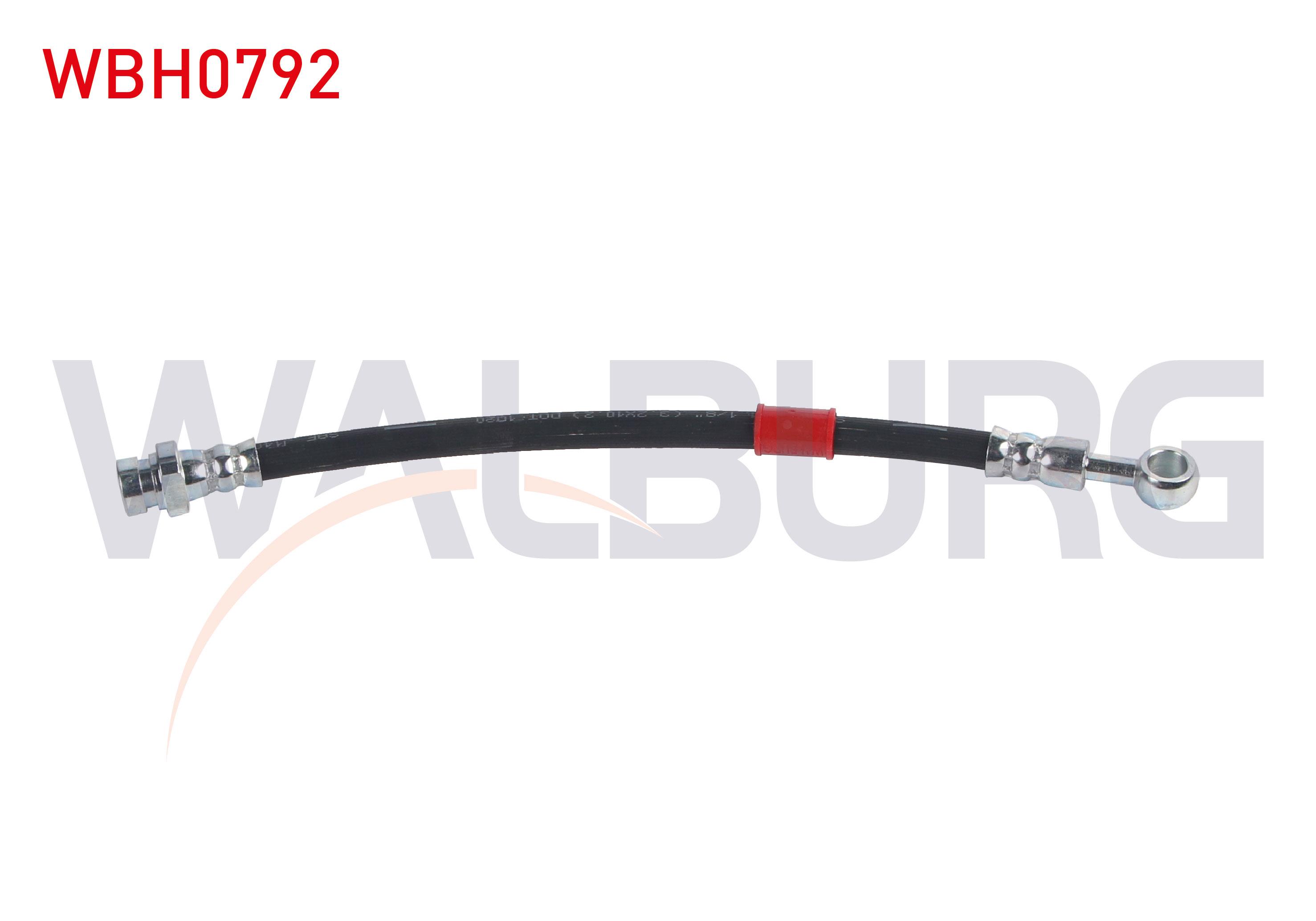 FREN HORTUMU ARKA DIS SOL-SAG 235mm MITSUBISHI ASX 2010 / OUTLANDER III 2012-