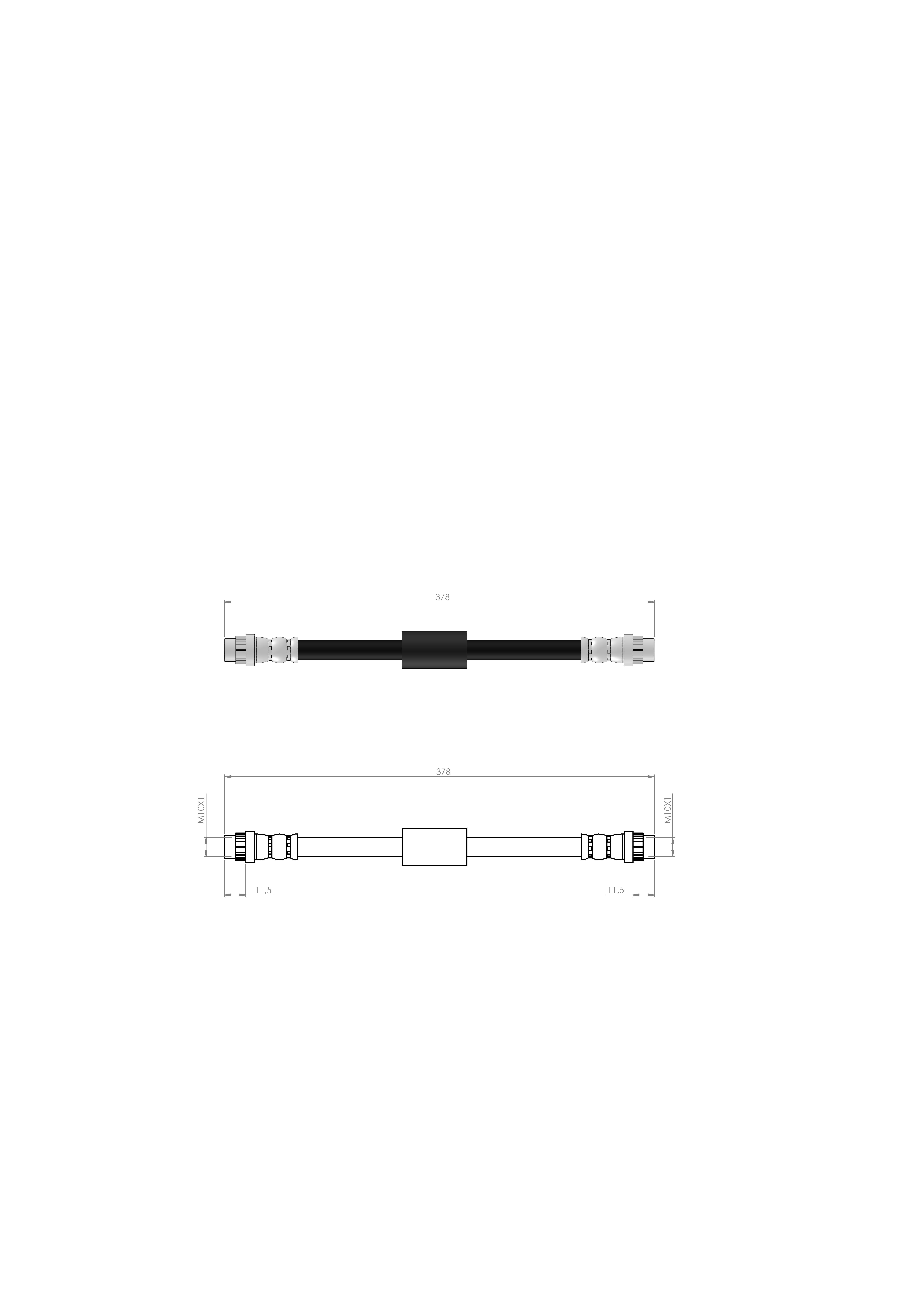 FREN HORTUMU ARKA EXPERT - JUMPY  II 2007/- 4806H6