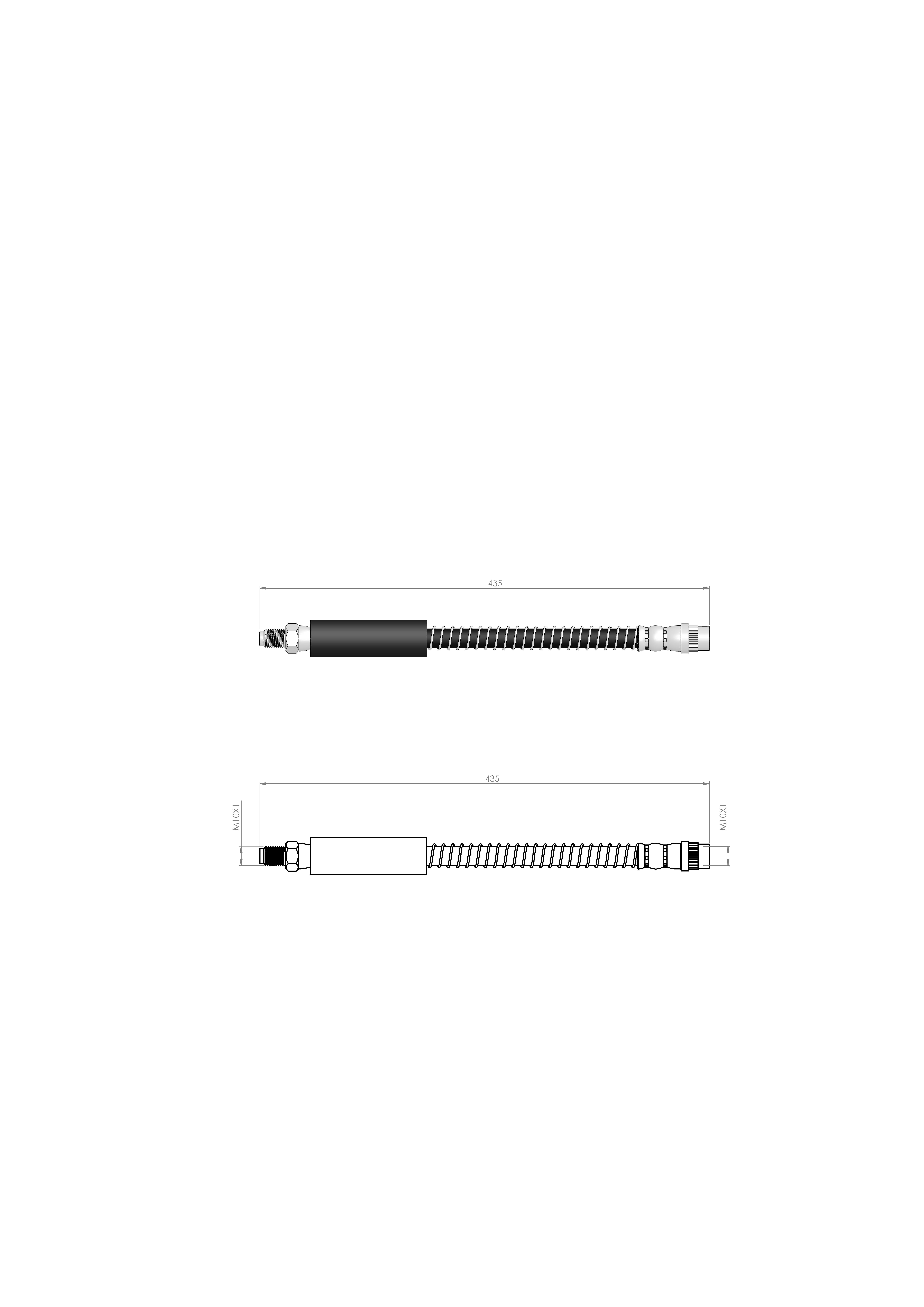 FREN HORTUMU ARKA MASTER II 98/-4620400QAA - 4620400QAB - 4500133 - 9160433 7700302387 - 7700309823 - 8200667764