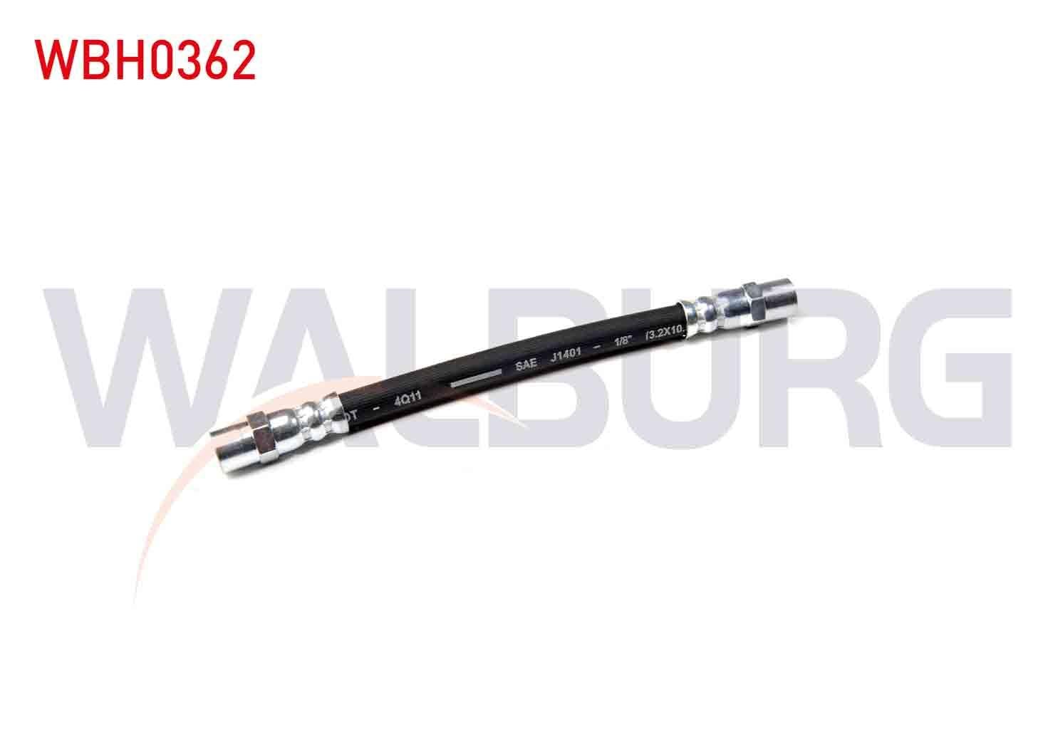 FREN HORTUMU ARKA SAG 160mm AUDI 80 (81,85,B2) 1978-1986