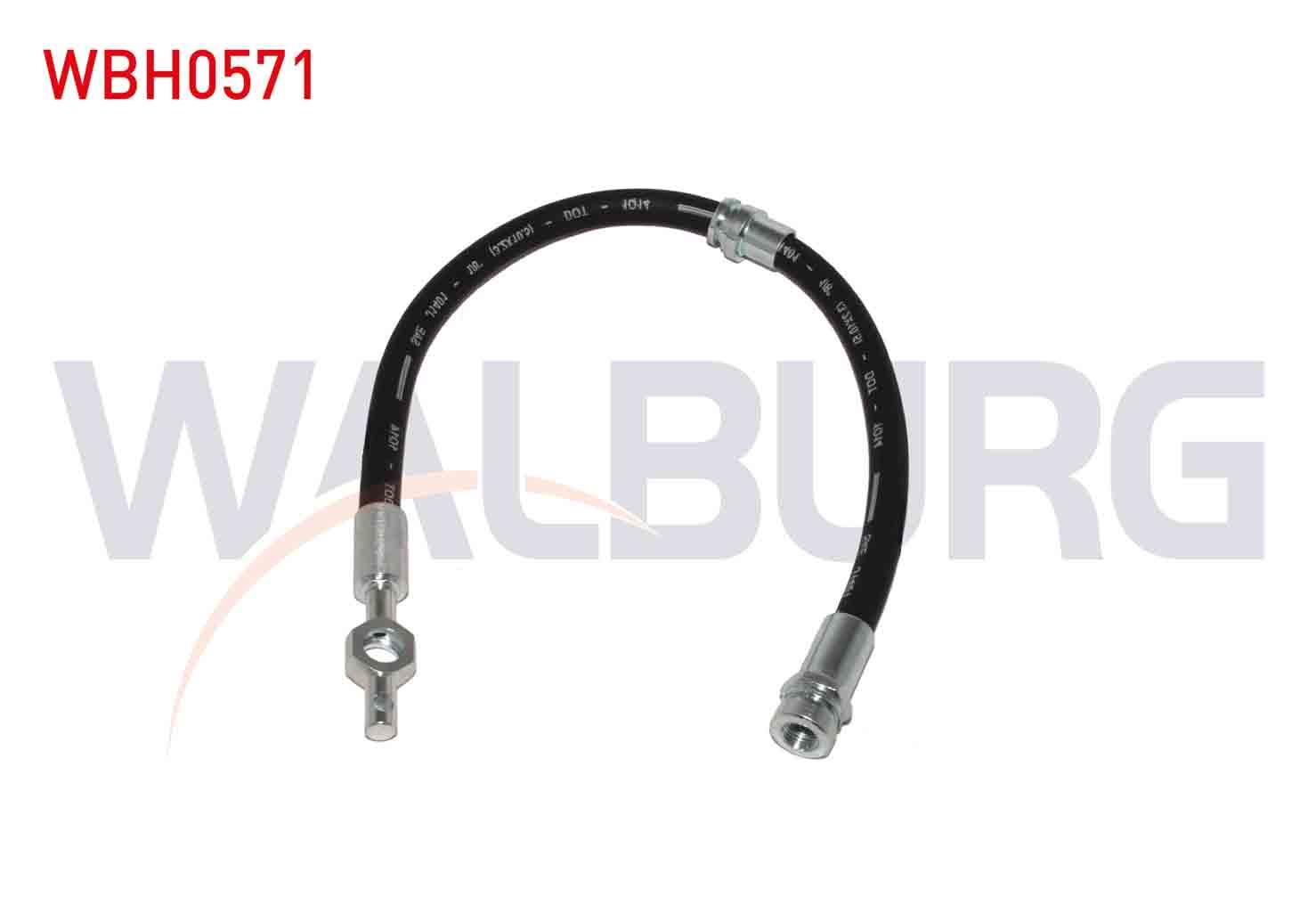 FREN HORTUMU ARKA SOL ABSLI 450mm HYUNDAI SANTA FE (CM) 2006-2012