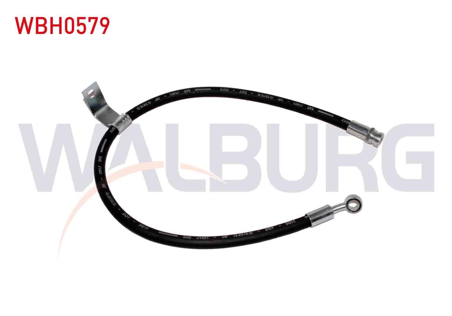 FREN HORTUMU ARKA SOL ABSLI 570mm HYUNDAI SONATA III 1998-2001