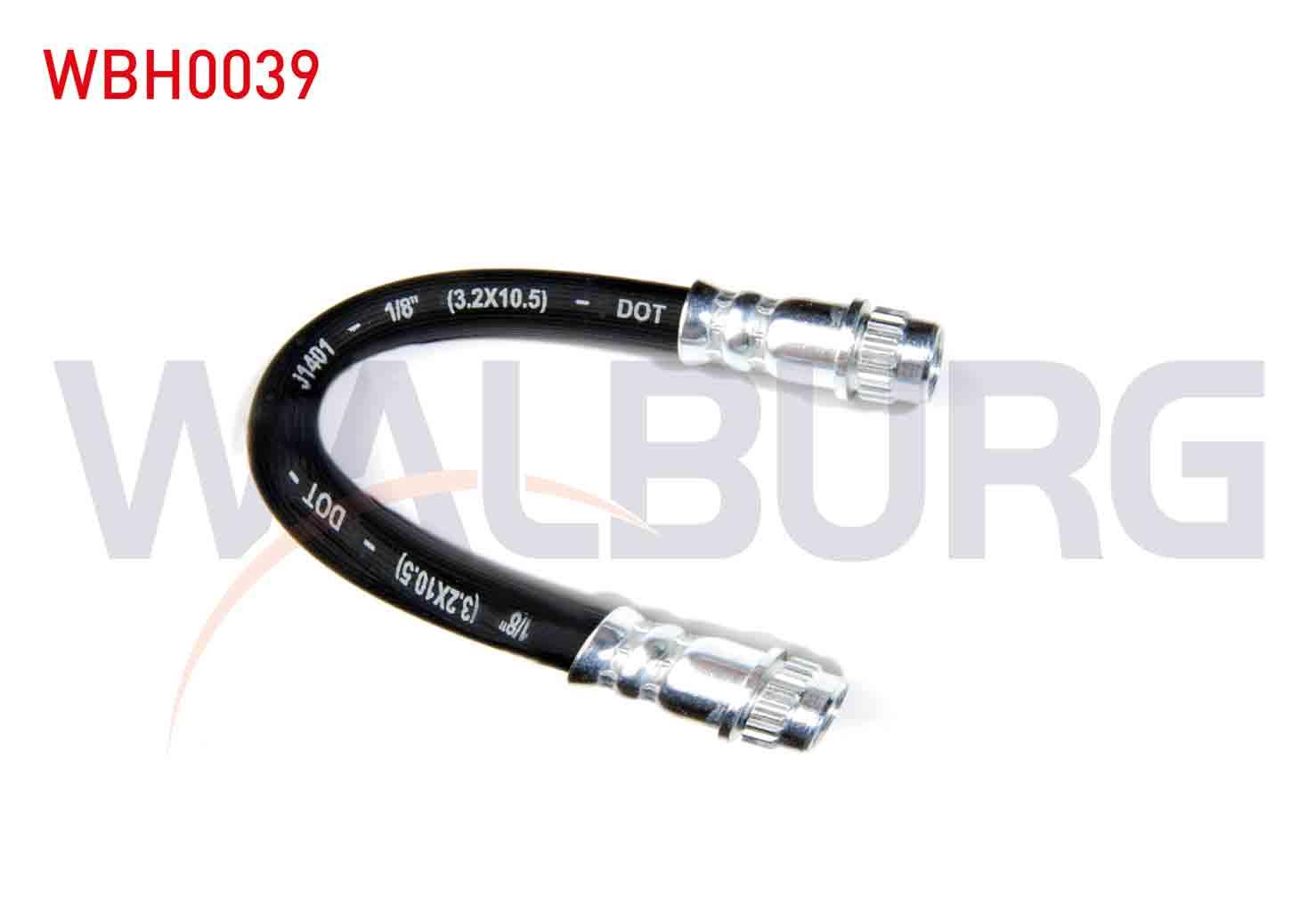 FREN HORTUMU ARKA SOL-SAG 170mm RENAULT SYMBOL II (LU1/2) 2008-2012 / CITROEN C3 II 2009-2016 / CITROEN C4 CACTUS 2014- / RENAULT CLIO II (BB0/1/2,CB0/1/2) 1998-2005 / RENAULT CLIO SYMBOL 1998-2005