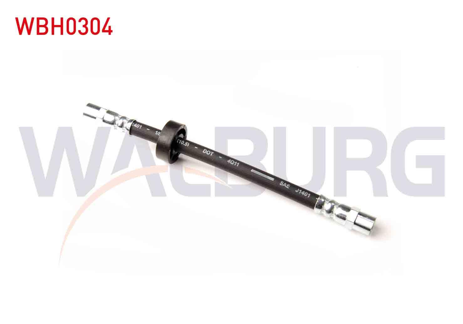 FREN HORTUMU ARKA SOL-SAG 180mm AUDI A6 (4A, C4) 1994-1997 / VOLKSWAGEN GOLF II (19E,1G1) 1983-1992 / VOLKSWAGEN JETTA I (17) 1974-1984 / VOLKSWAGEN JETTA II (19E, 1G2, 165) 1982-1992