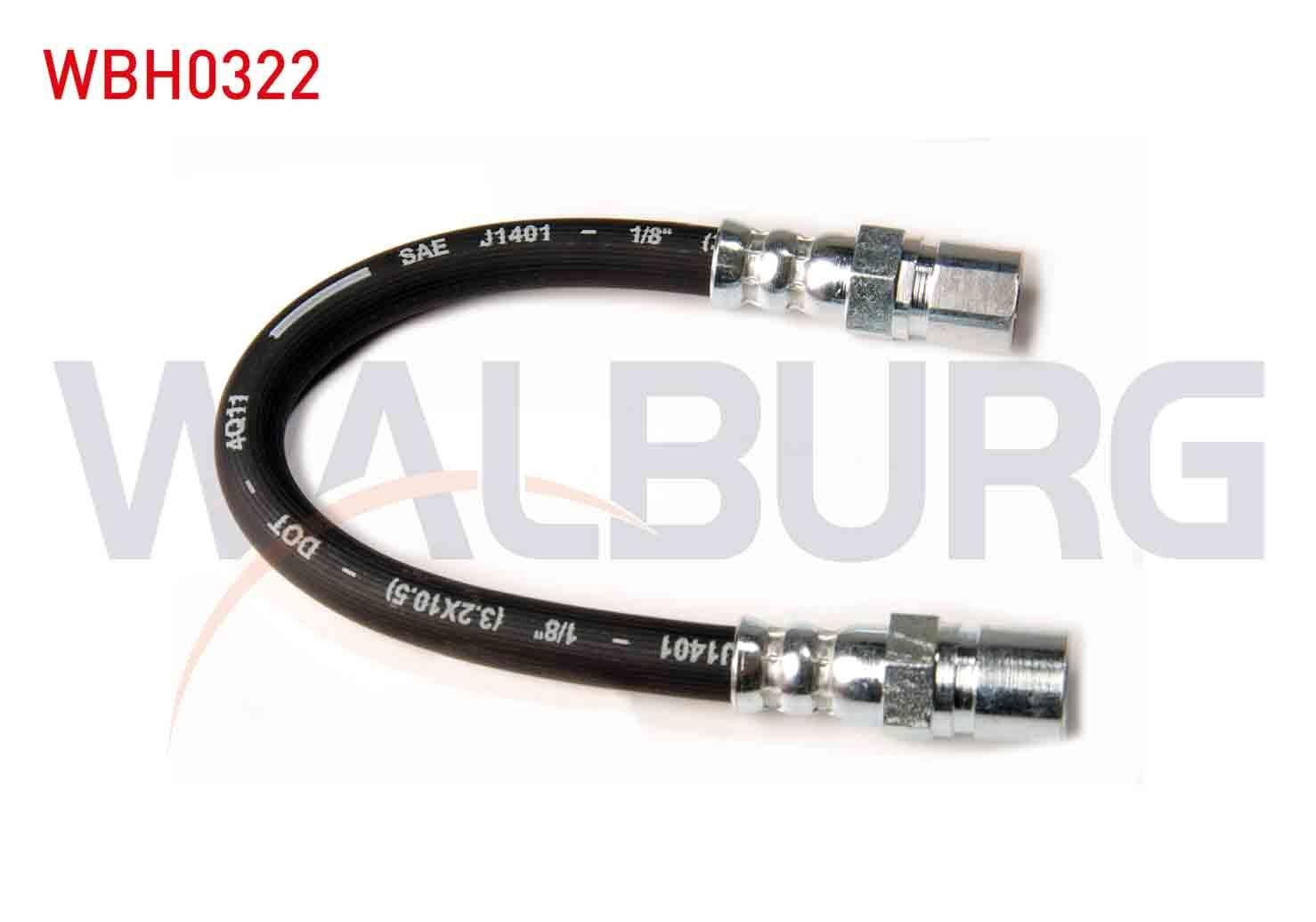 FREN HORTUMU ARKA SOL-SAG 190mm OPEL VECTRA A 1988-1995 / OPEL VECTRA B 1995-2003 / OPEL ASTRA F 1991-1998 / OPEL CALIBRA A (85_) 1990-1997 / OPEL CORSA A 1983-1993 / OPEL CORSA B 1993-2000
