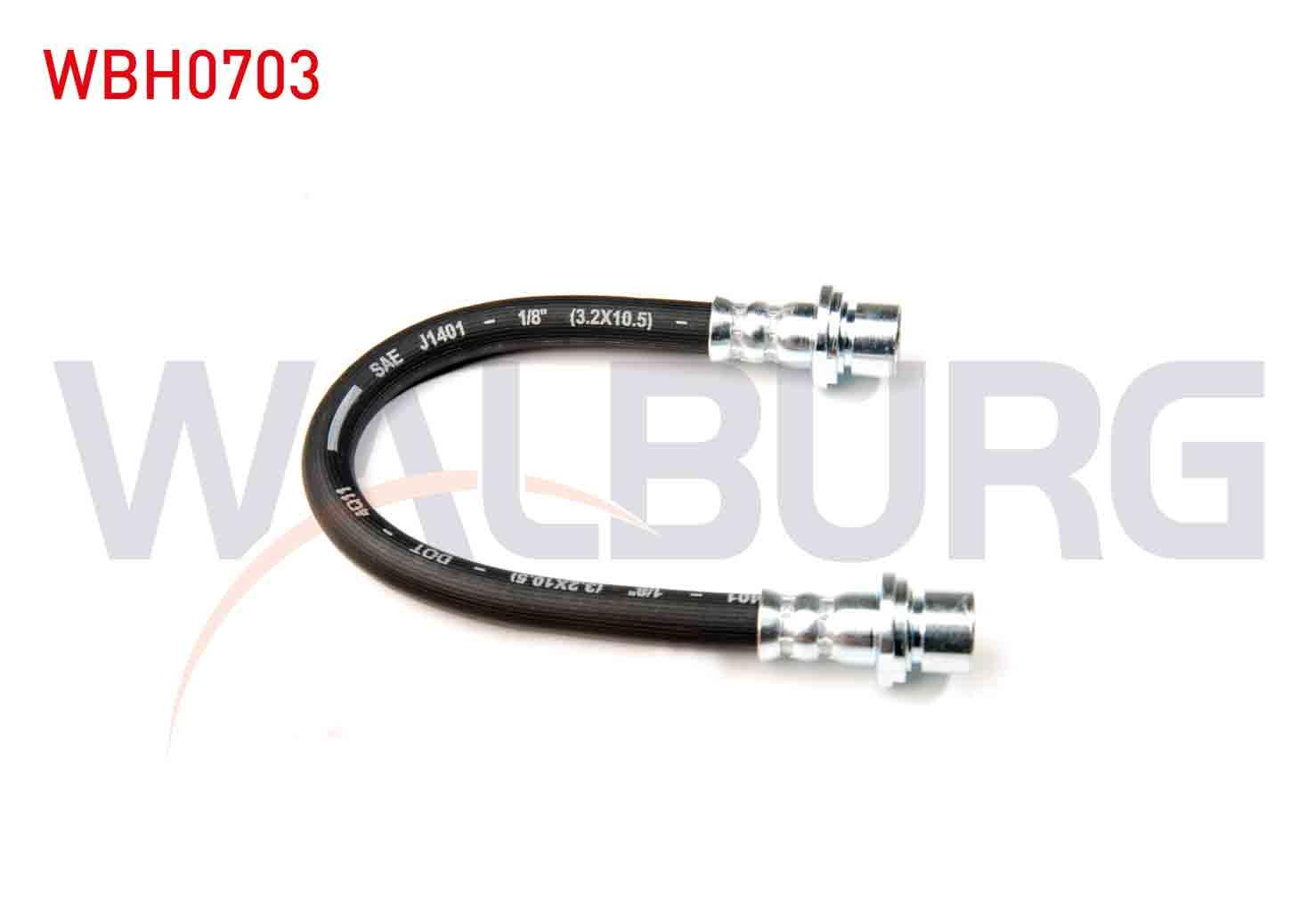 FREN HORTUMU ARKA SOL-SAG 205mm 4X2 TOYOTA HIACE IV 1996-