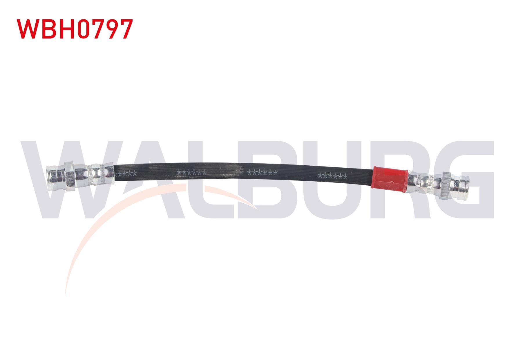 FREN HORTUMU ARKA SOL-SAG 210mm OPEL CORSA D 1.2 - 1.4 - 1.3 CDTI KAMPANALI 2006-2014 / CORSA E 1.2 - 1.4 - 1.3 KAMPANALI CDTI 2014-