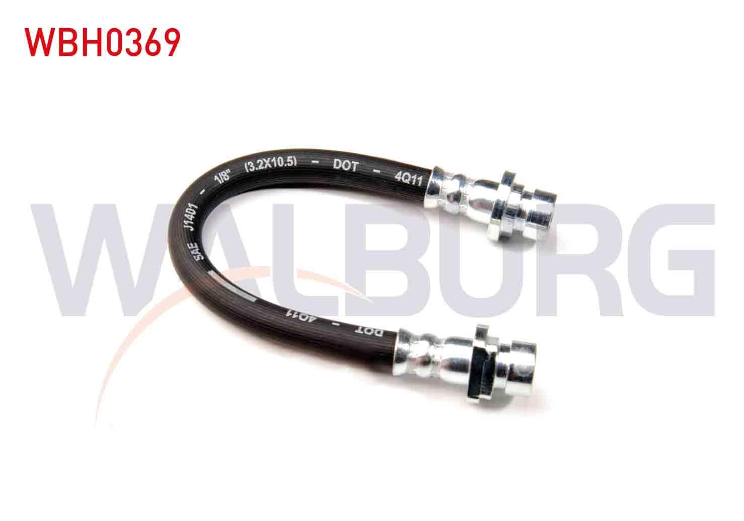 FREN HORTUMU ARKA SOL-SAG 220mm HONDA CIVIC IV 1987-1993 / HONDA CRX II (ED,EE) 1987-1992