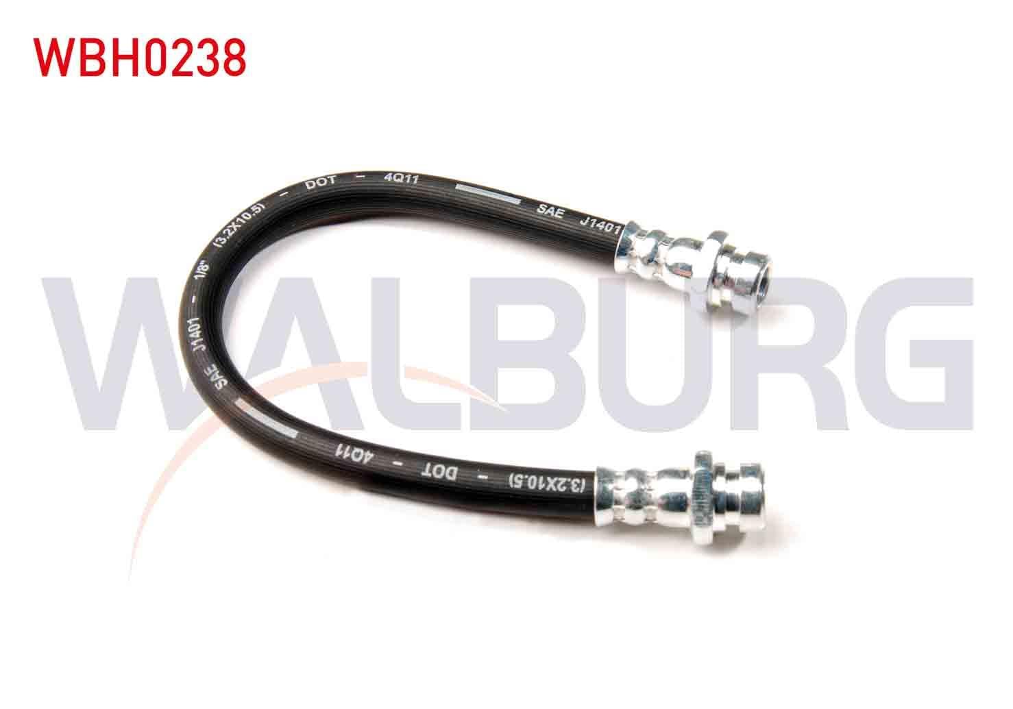 FREN HORTUMU ARKA SOL-SAG 280mm TOYOTA COROLLA (_E10_) 1992-1997 / TOYOTA COROLLA (_E11_) 1997-2002