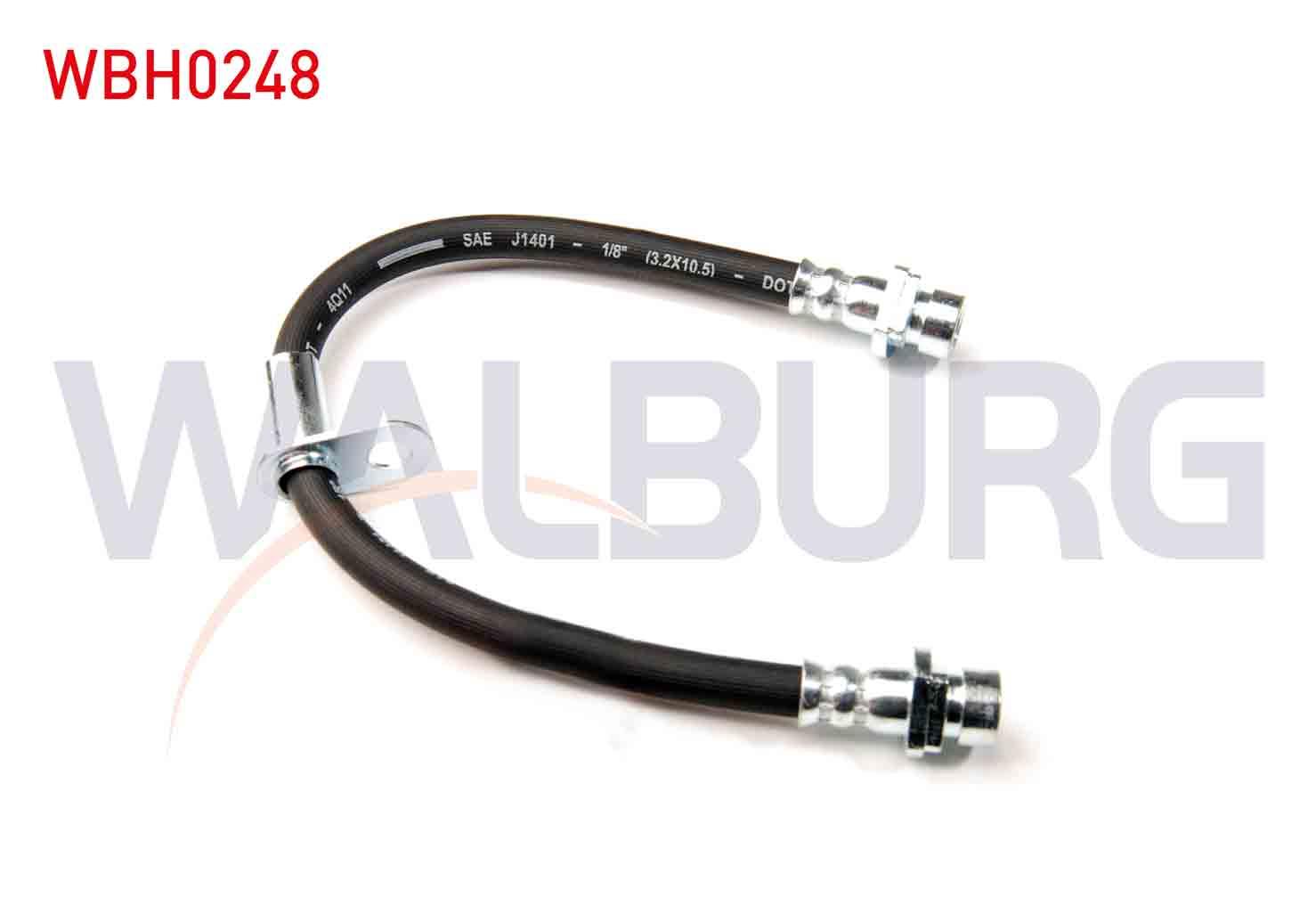 FREN HORTUMU ARKA SOL-SAG 320mm HONDA ACCORD III (CA4,CA5) 1985-1989