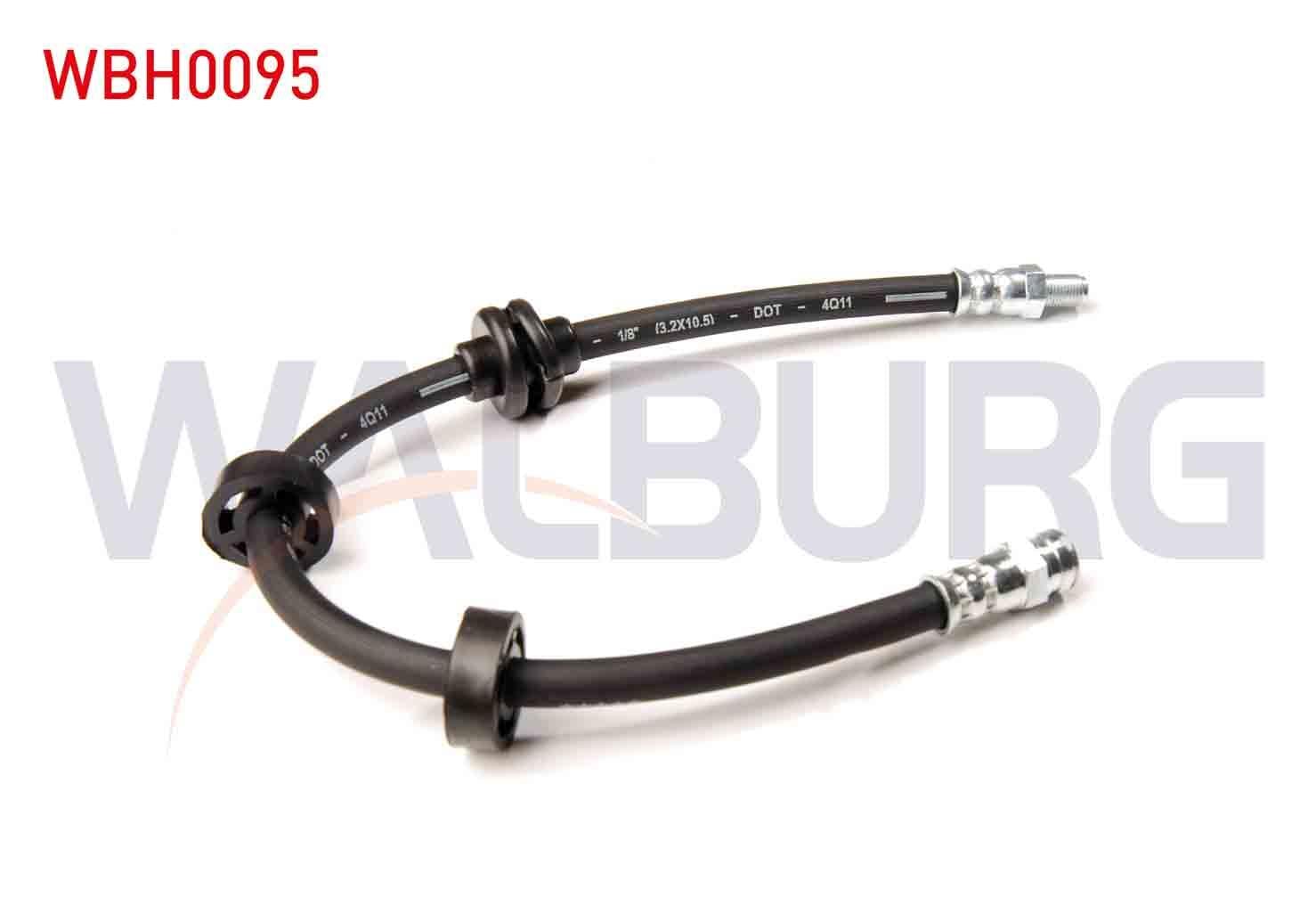 FREN HORTUMU ARKA SOL-SAG 430mm ALFA ROMEO 156 (932) 1997-2005 / ALFA ROMEO GT (937) 2003-2010 / FIAT MULTIPLA (186) 1999-2010