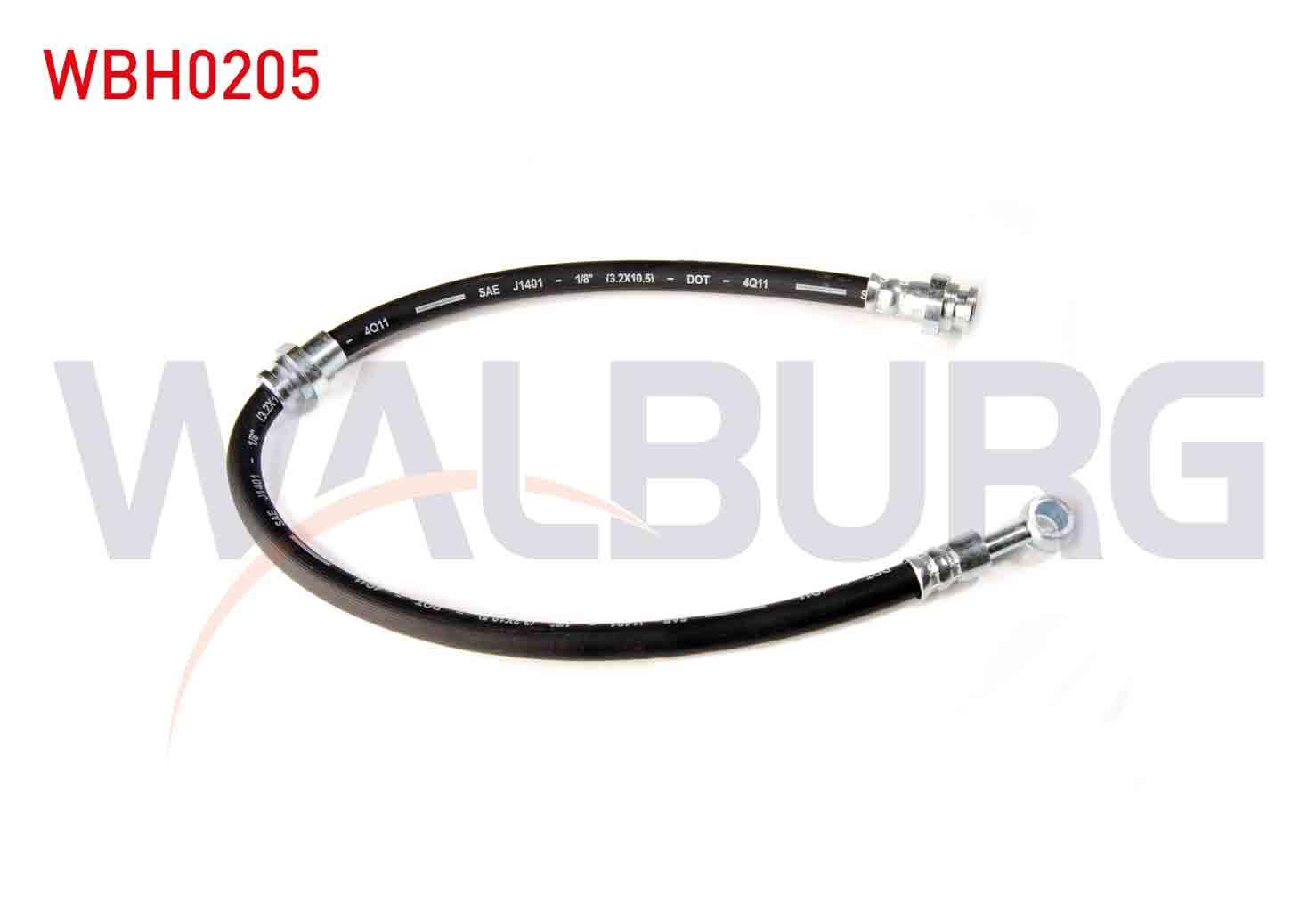 FREN HORTUMU ARKA SOL-SAG 500mm NISSAN ALMERA II (N16) 2000-2007