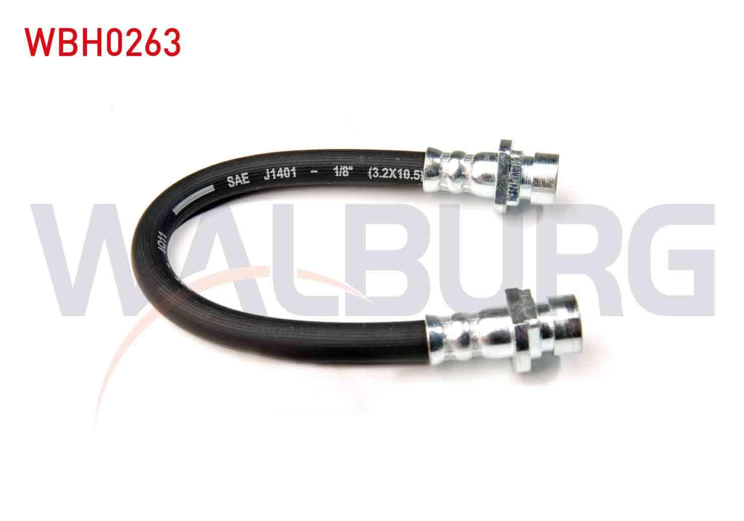 FREN HORTUMU ARKA SOL-SAG ABSSIZ 220mm ROVER 45 (RT) 2000-2005 / ROVER 400 (RT) 414 SI 1995-2000