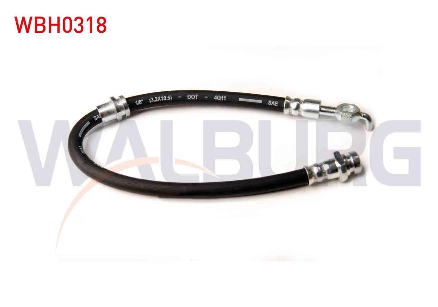 FREN HORTUMU ON SOL-SAG 400mm ISUZU TROOPER (USB) 1983-1991 / OPEL FRONTERA A 1992-1998