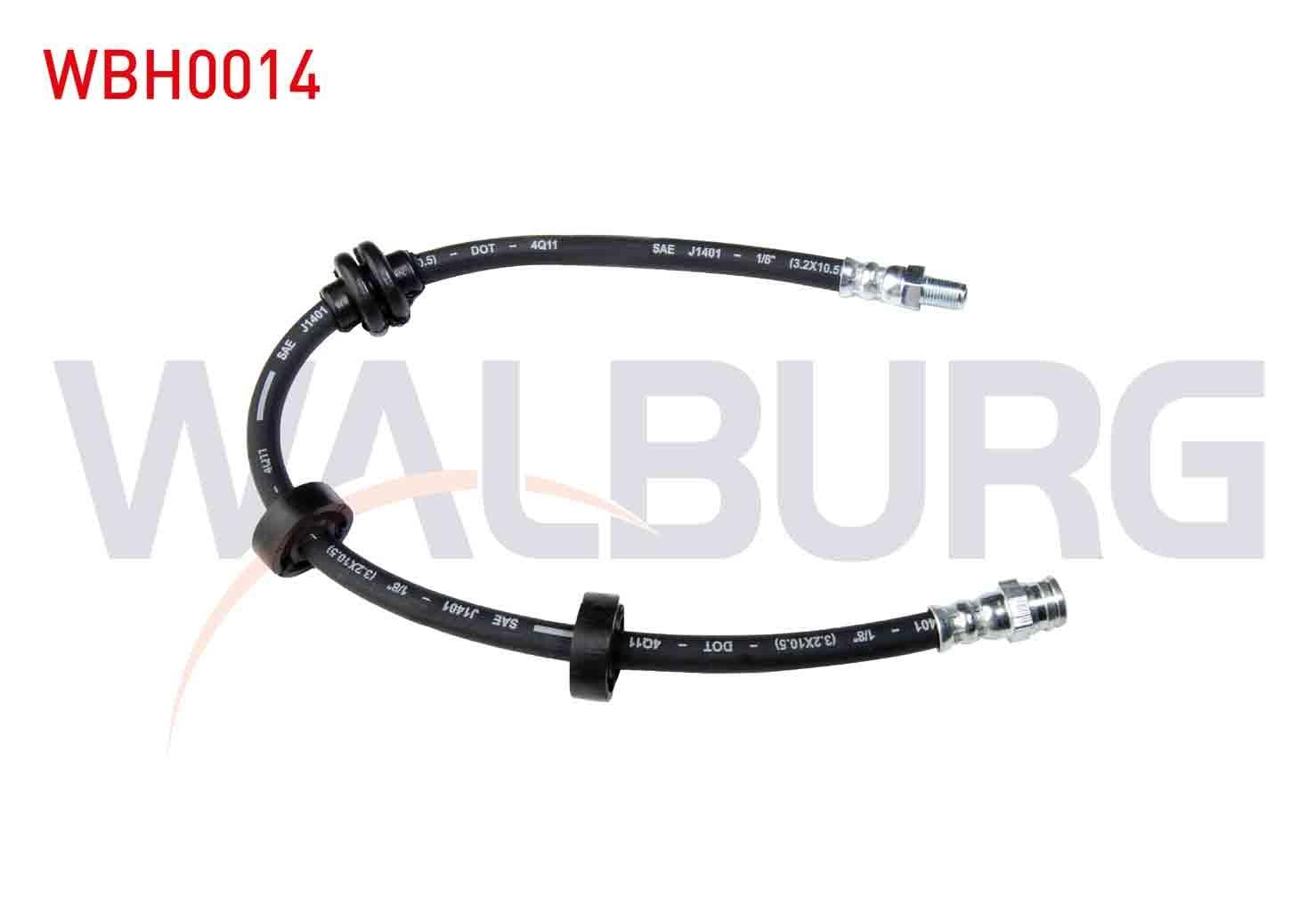 FREN HORTUMU ON SOL-SAG 470mm FIAT DOBLO (119,223) 2001-2010 / STRADA 1999-2005
